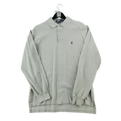 Tweedehands - polo ralph lauren herenshirt met lange mouwen - als nieuw