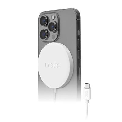 Draadloze oplader voor android en iphone 16/15/14/13/12