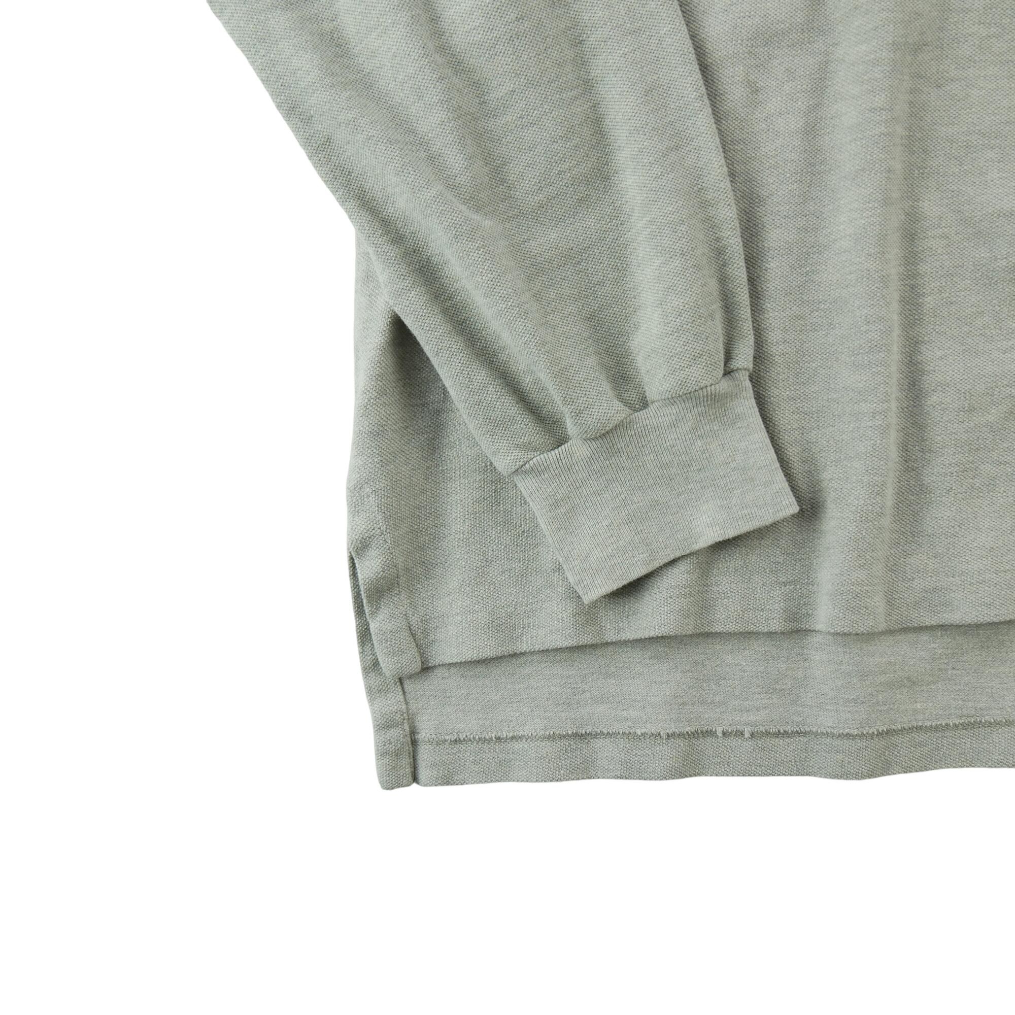 Second hand - Polo Ralph Lauren uomo maniche lunghe grigia - Stato eccellente 4/5