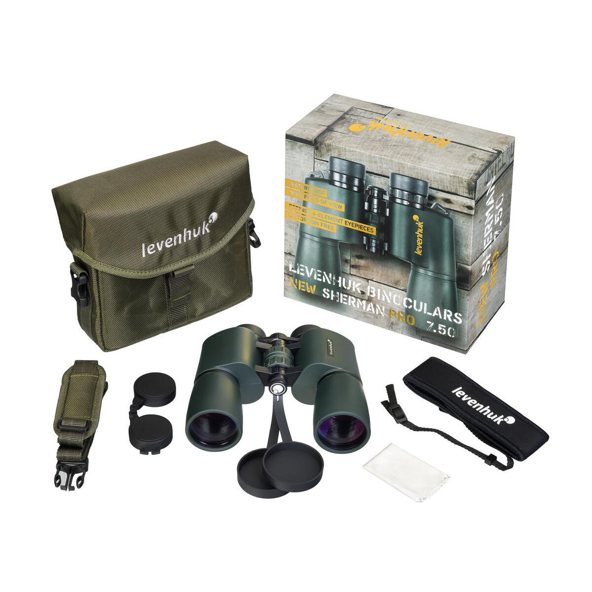 Jumelles Levenhuk New Sherman PRO 7x50 2/7