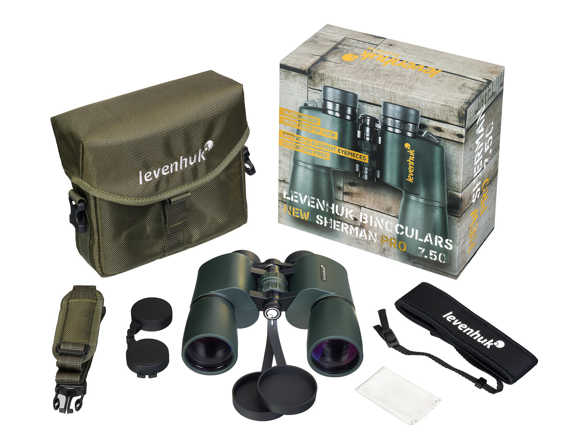 Jumelles Levenhuk New Sherman PRO 7x50 4/7