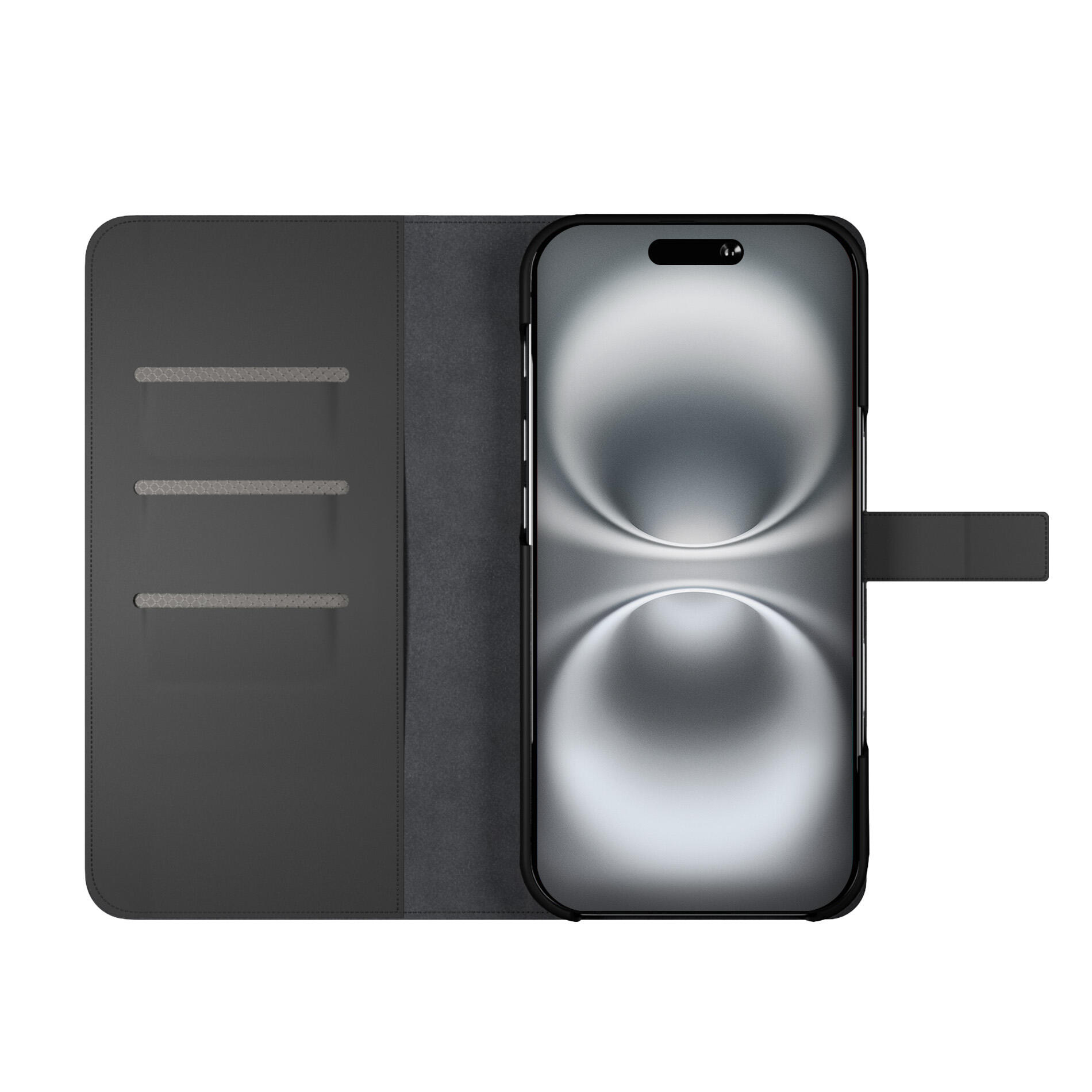 Custodia Wallet Detachable 2 in 1 per iPhone 16 Pro 4/7