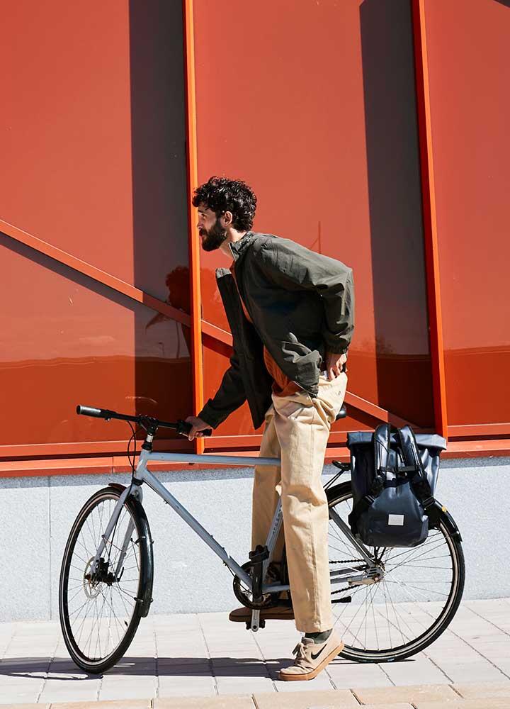 Sac à Dos Vélo Étanche Bleu COMMUTER Bikepack 6/7