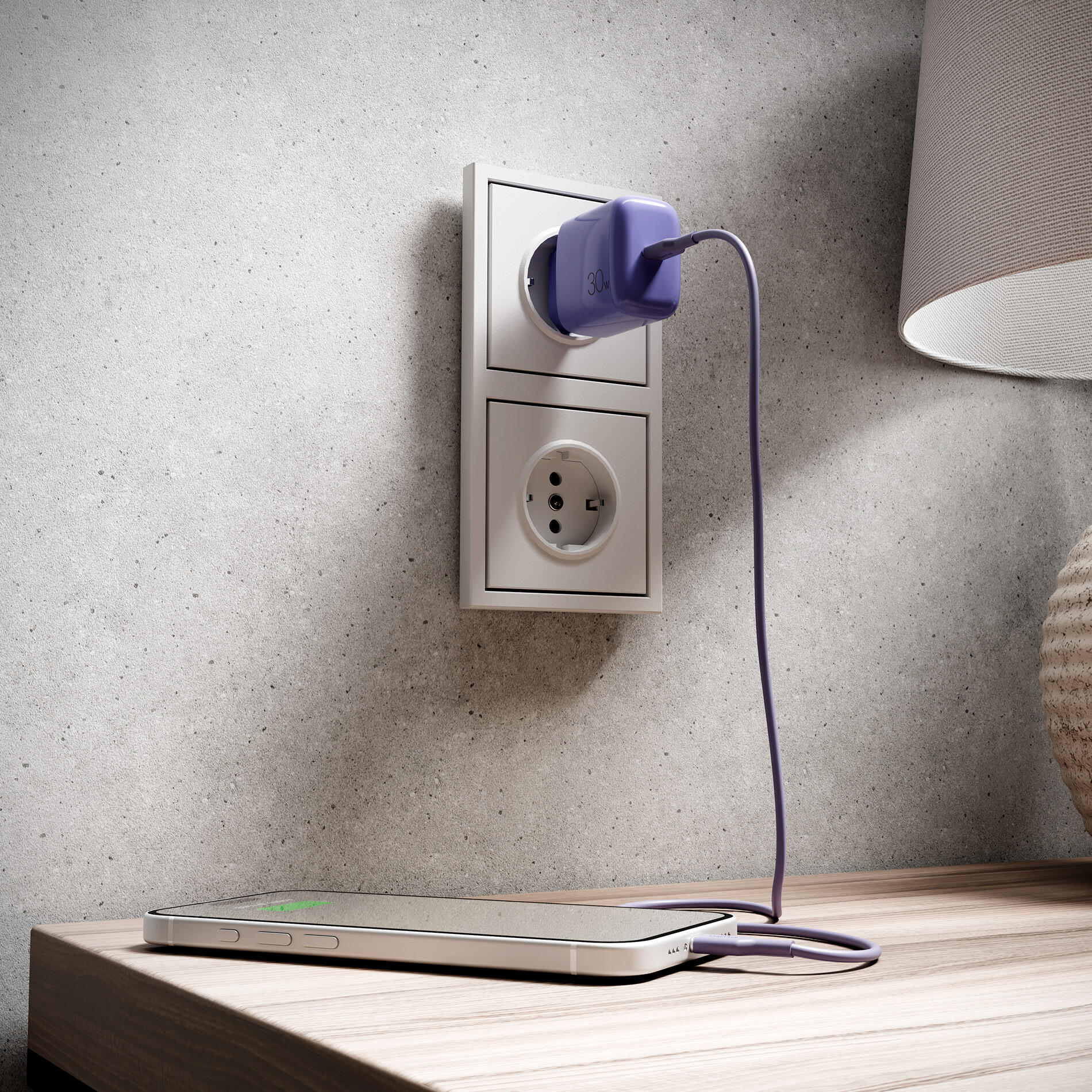 Caricabatterie Da Parete Pro Lite con porta USB-C, 30W 6/6