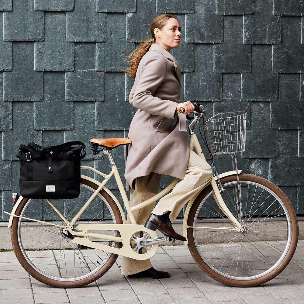 Weathergoods Sweden bolso de hombro para bicicleta urbana negro 2/6