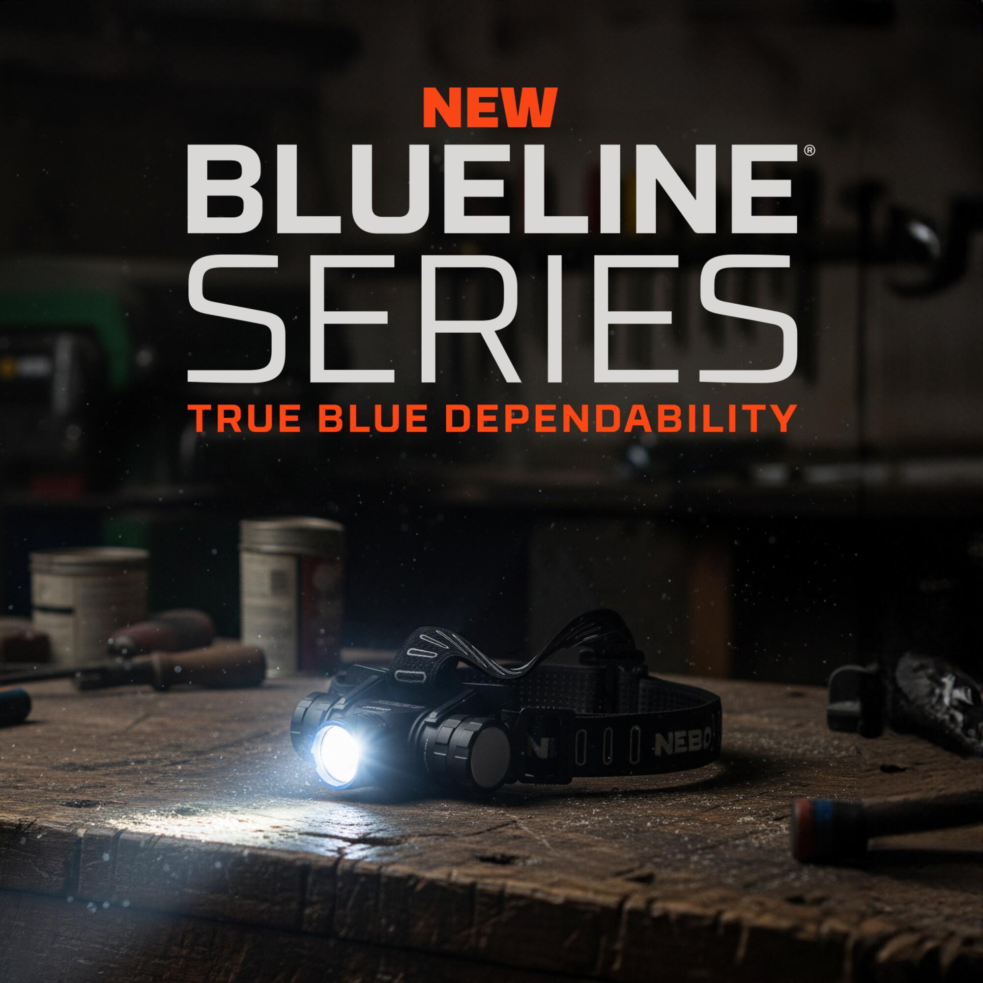 Blueline 1000 – 1000‑lm Rechargeable Headlamp, Flex Power 3/3