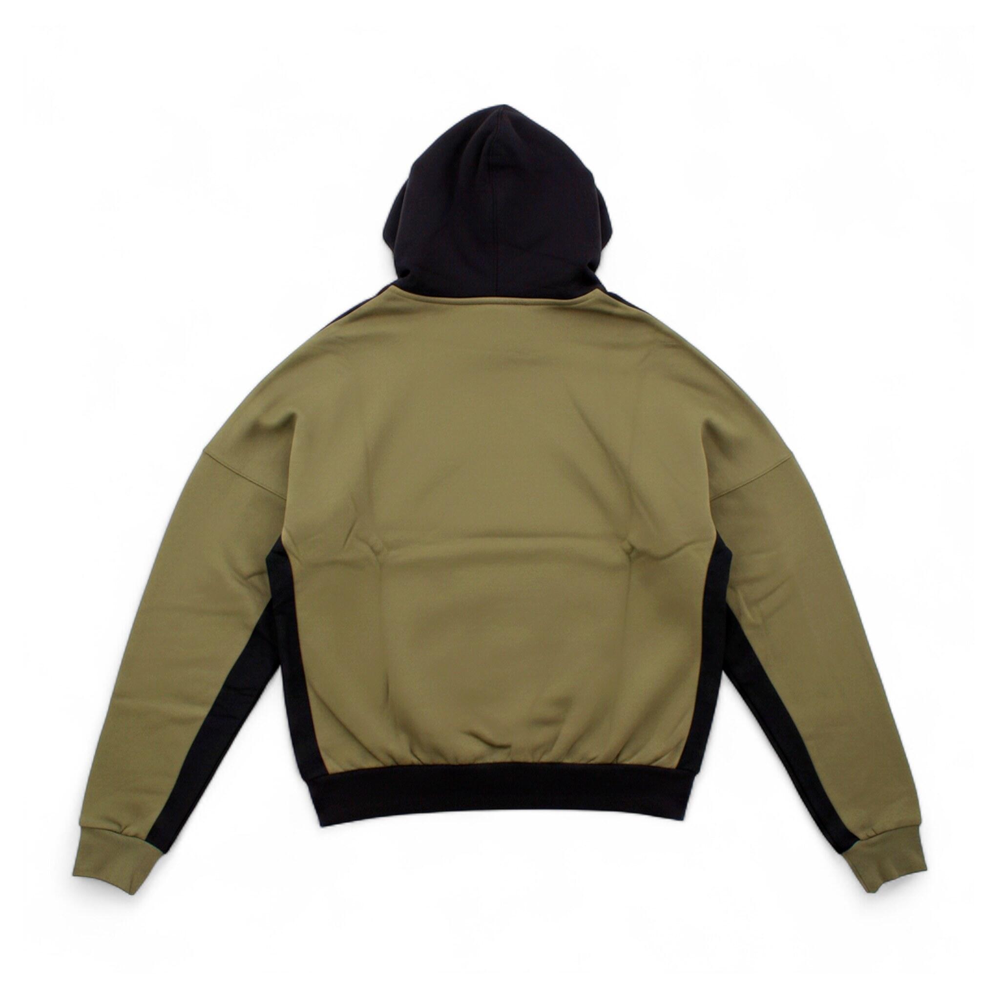 Hoodie Material Mix in Blau 3/3