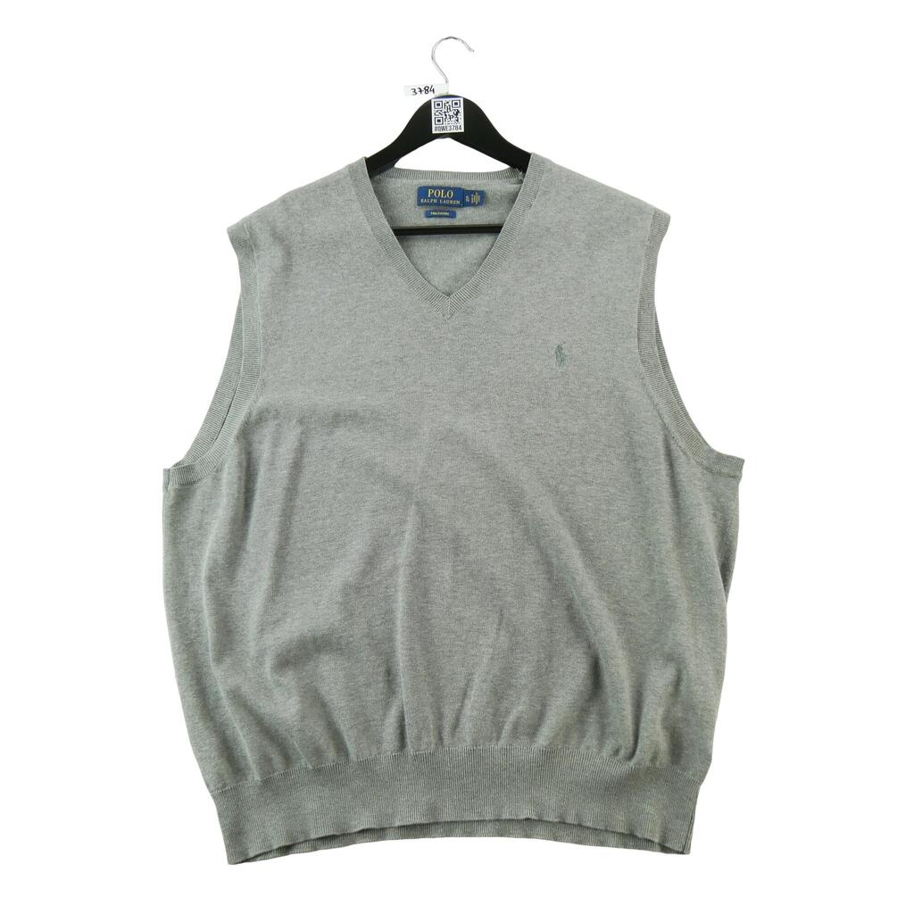 Second life - Polo Ralph Lauren Men's Pima Cotton Sweater Grey - Excellent
