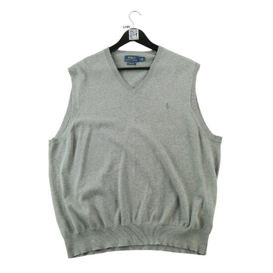 Seconde vie - Pull Homme Pima Cotton Gris - Excellent