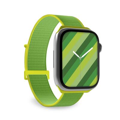 Vervangend bandje voor apple watch 42/44/45 mm met klittenbandsluiting