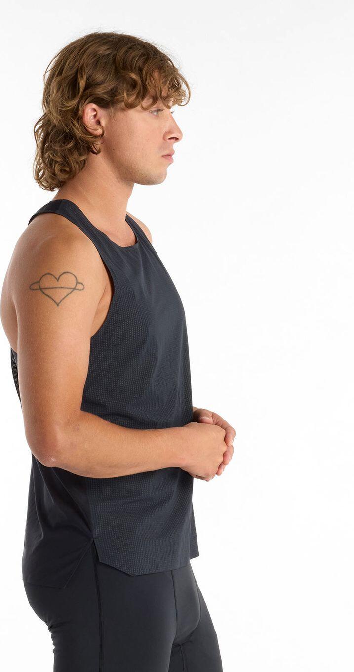 New Balance Race Day Ultra Light Tank Top Black Men's 2/7