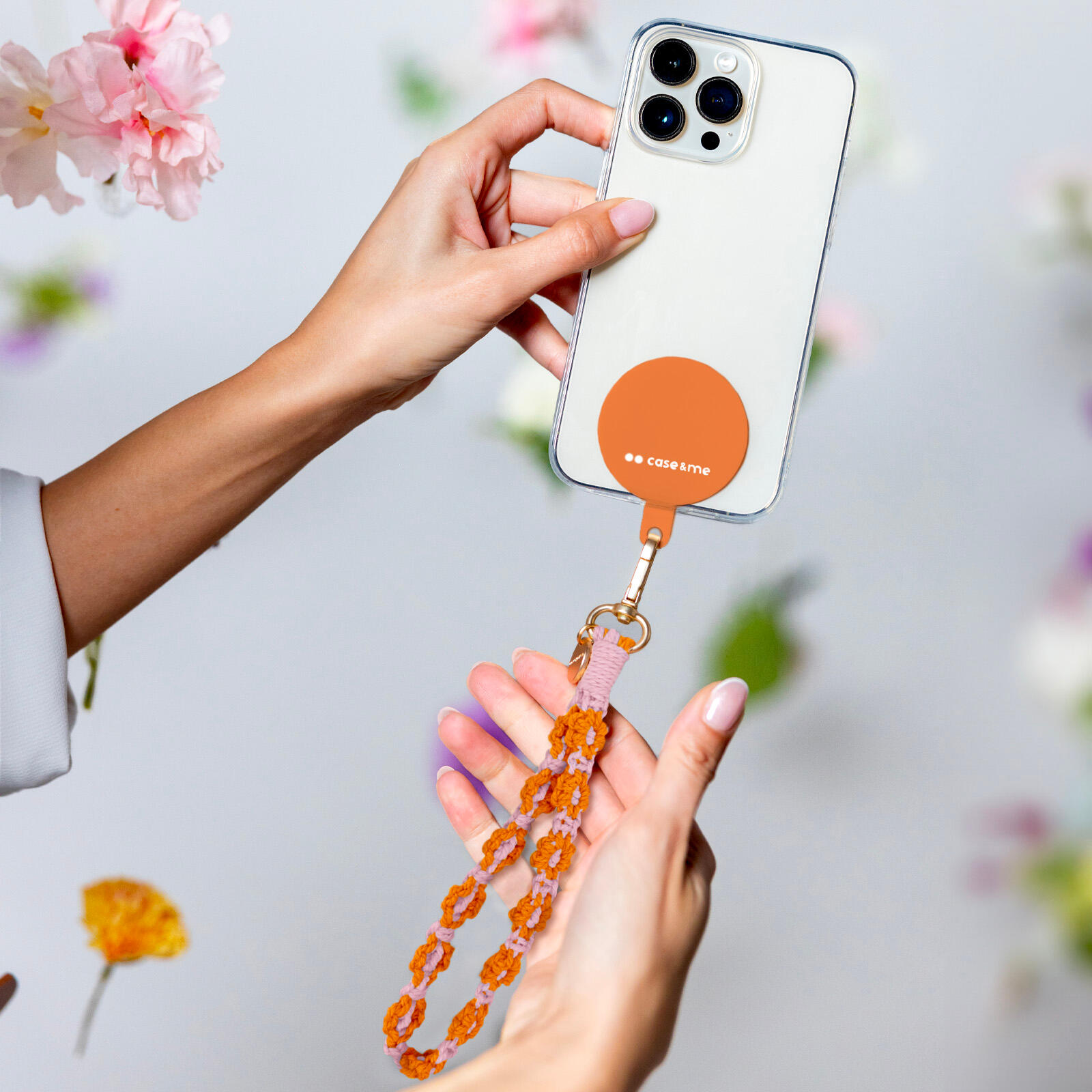 Coco - Braccialetto per smartphone a fiori 6/7
