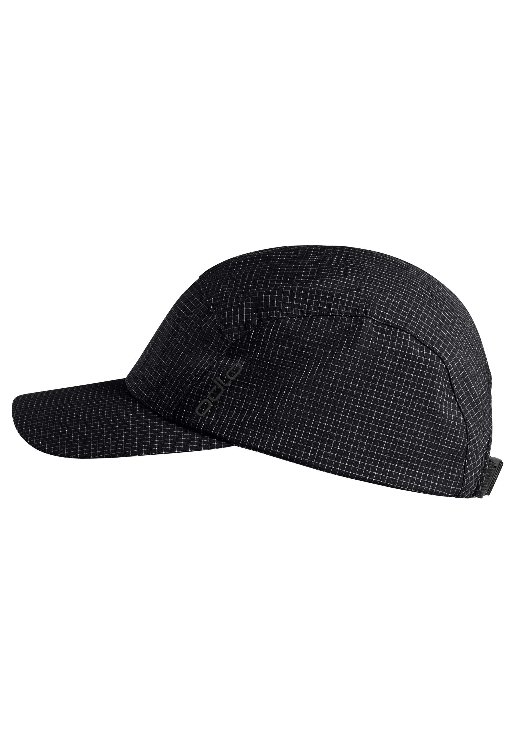 Czapka UNI ODLO Cap PERFORMANCE WATERPROOF GRAPHIC czarna 6/7