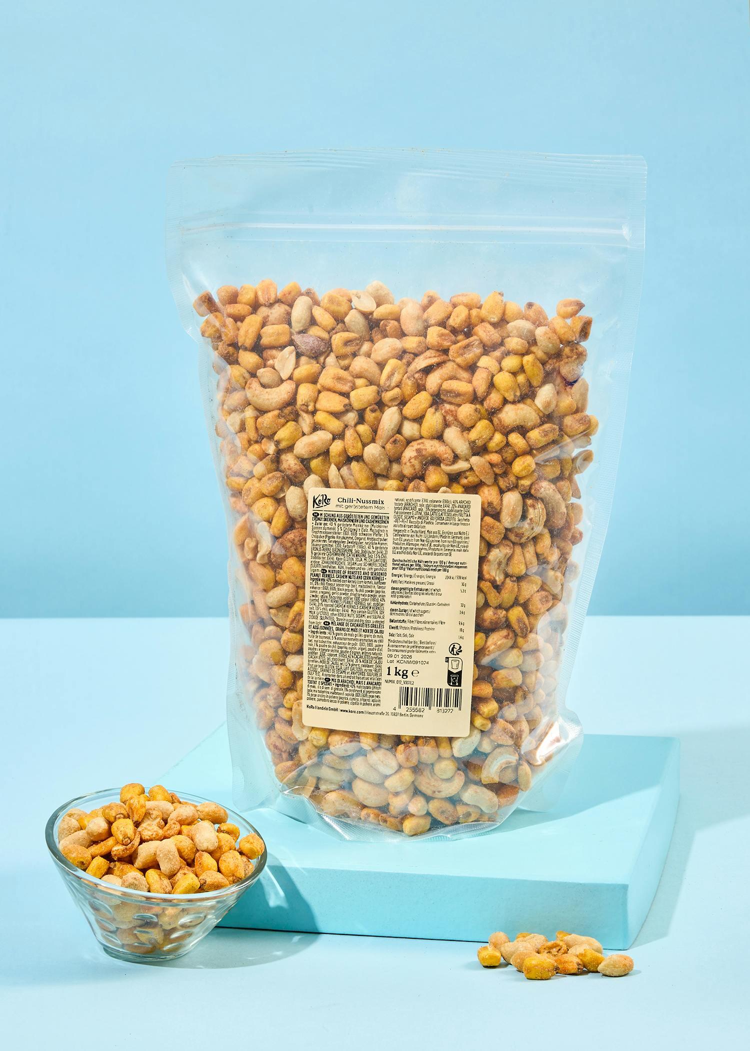 Mélange d’oléagineux épicé 1 kg 2/6