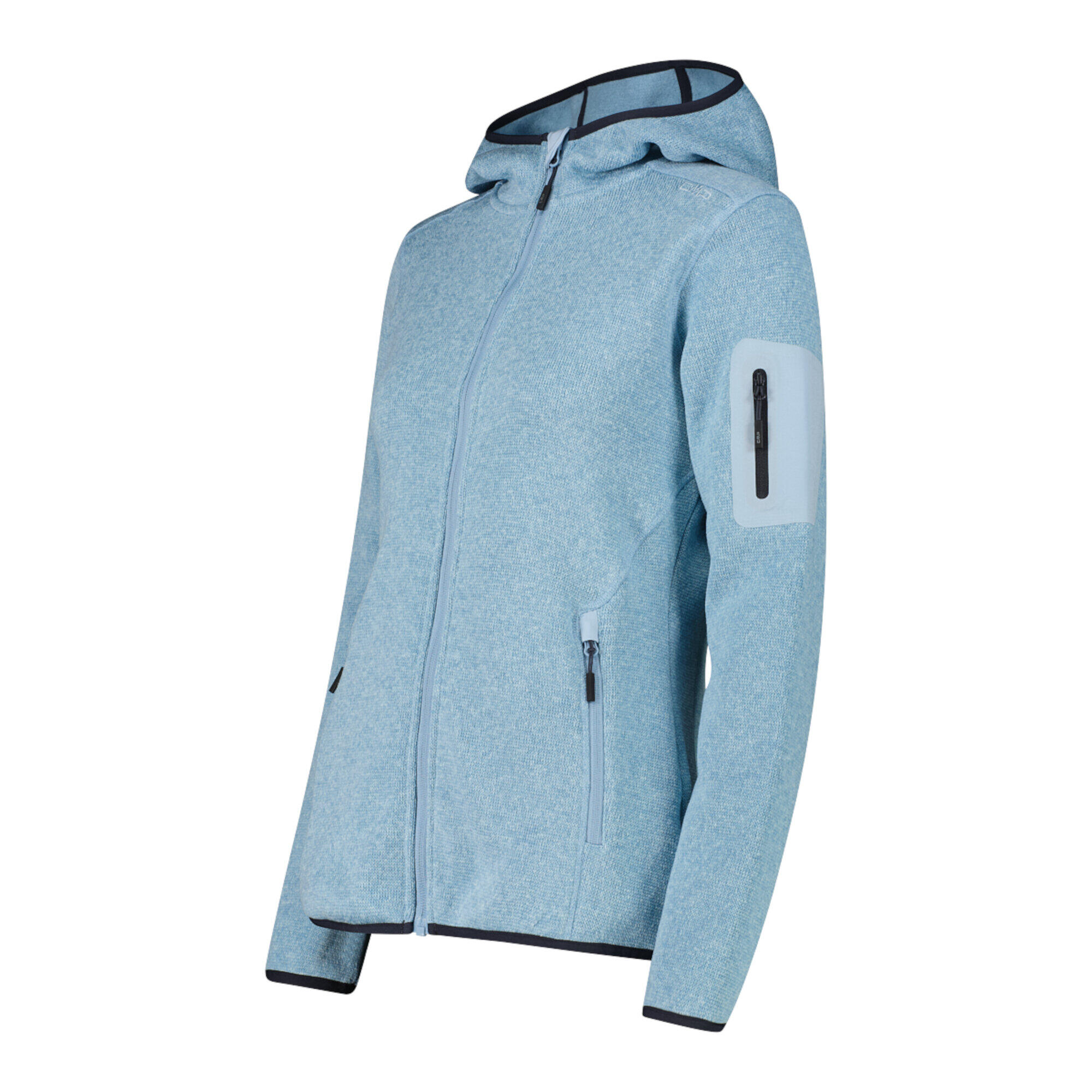 CMP Damen Jacke Knitted Melange Hoody 3H19826 3/5