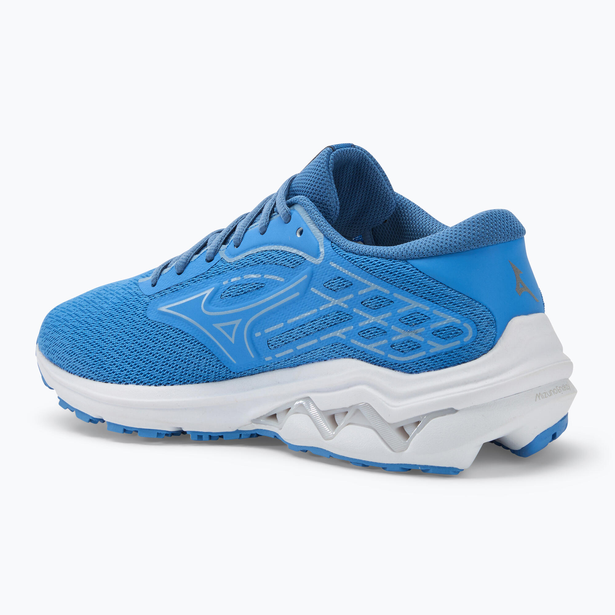 Buty do biegania damskie Mizuno Wave Equate 8 marina/ nimbus cloud/ federal blue 3/7
