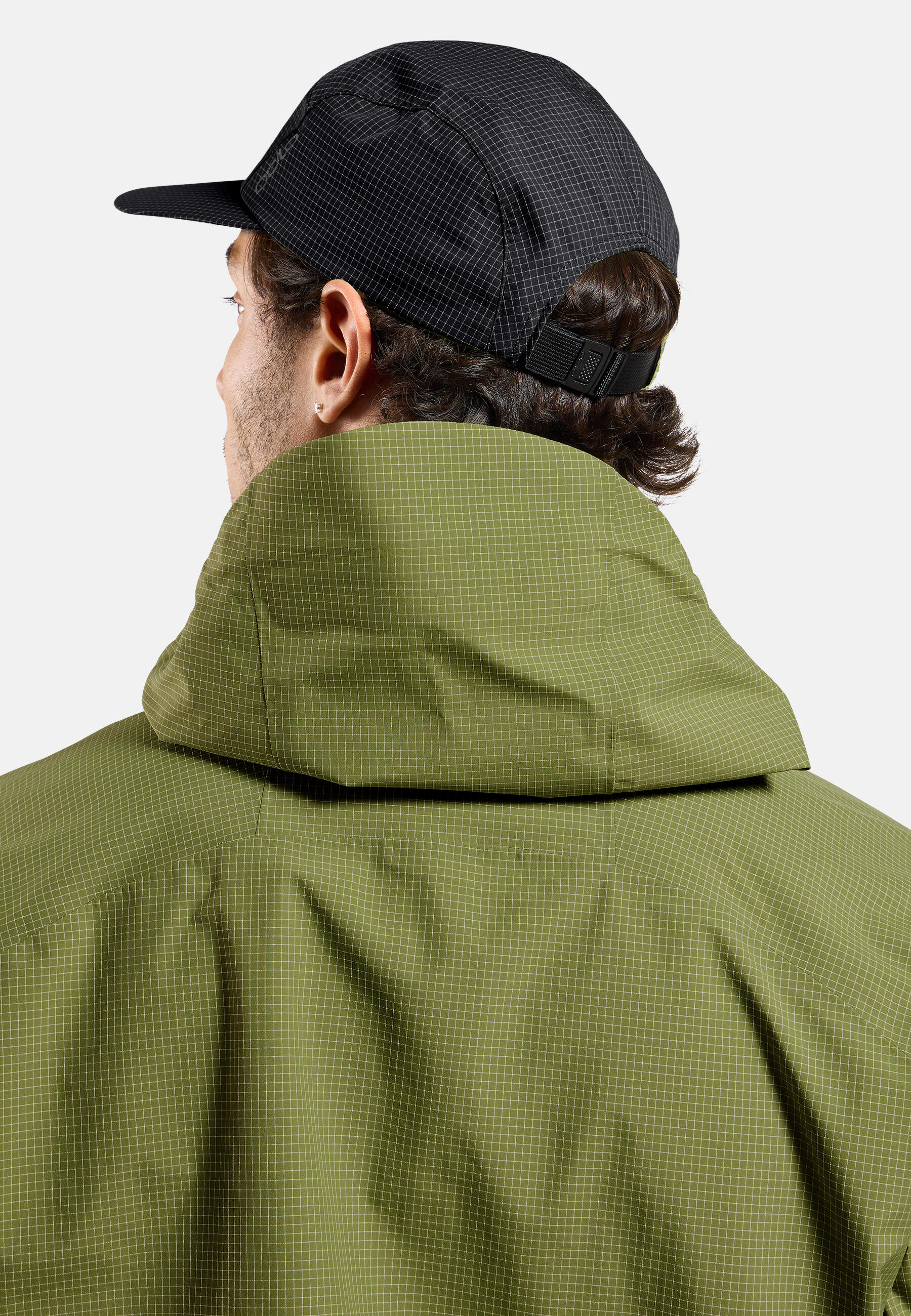 Czapka UNI ODLO Cap PERFORMANCE WATERPROOF GRAPHIC czarna 2/7