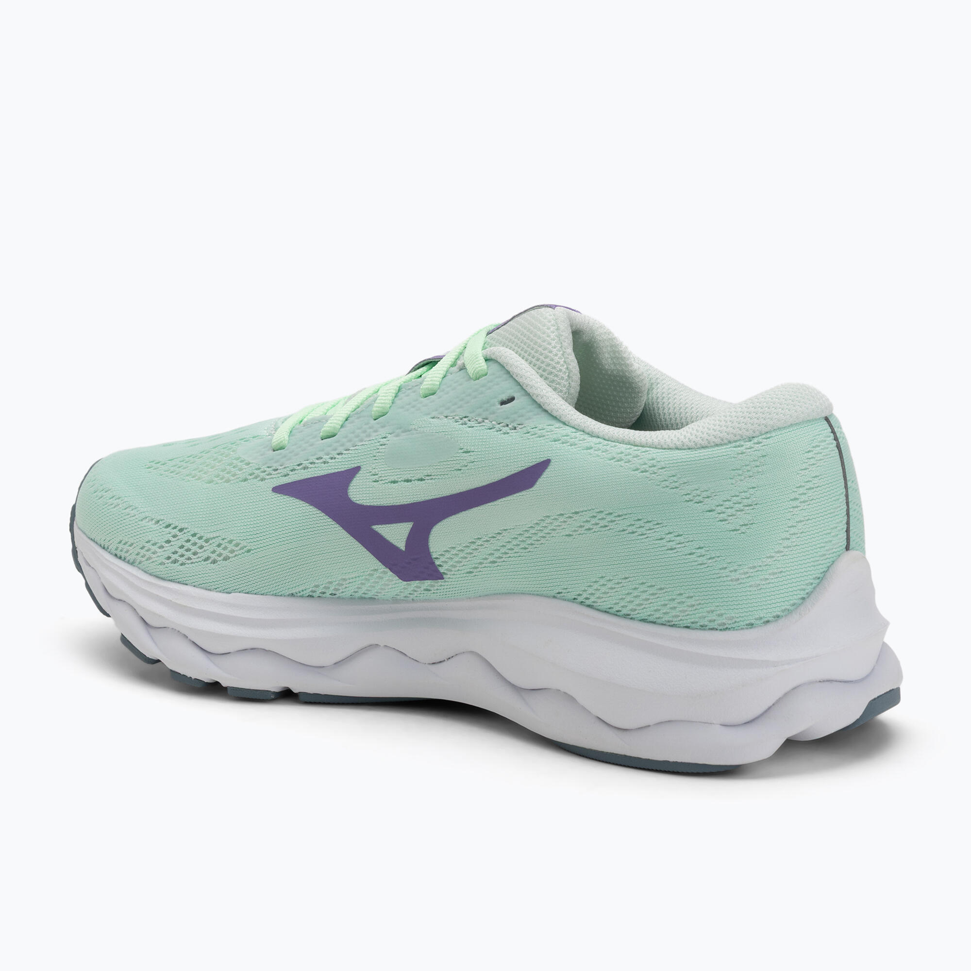 Buty do biegania damskie Mizuno Wave Serene neo mint/paisley purple/citadel 3/7