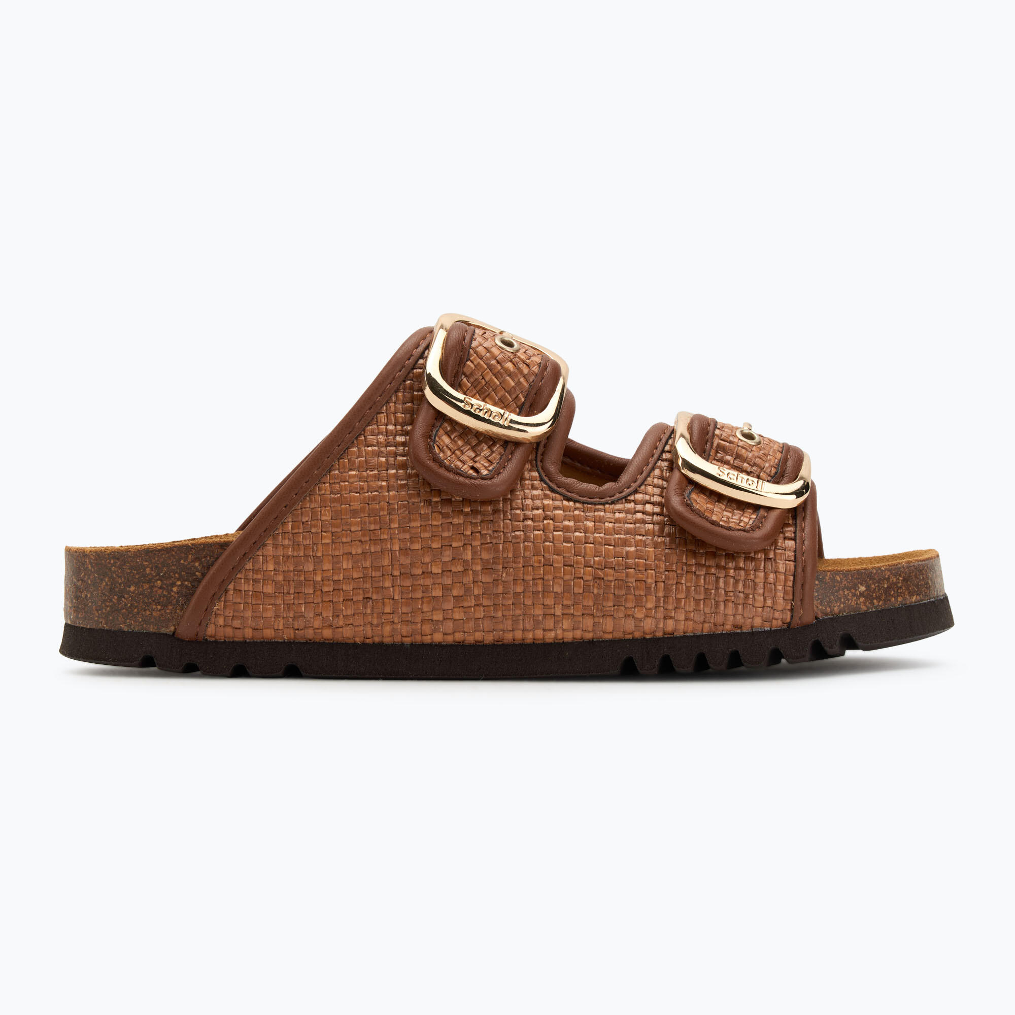 Klapki damskie Scholl Noelle Raffia 2/7