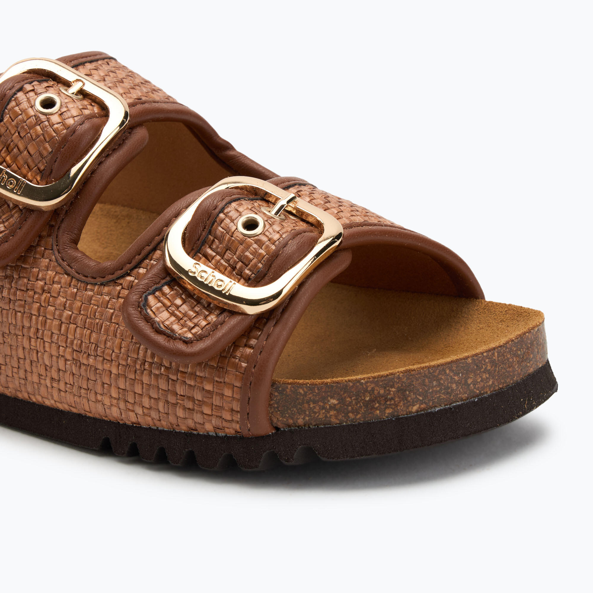 Klapki damskie Scholl Noelle Raffia 7/7
