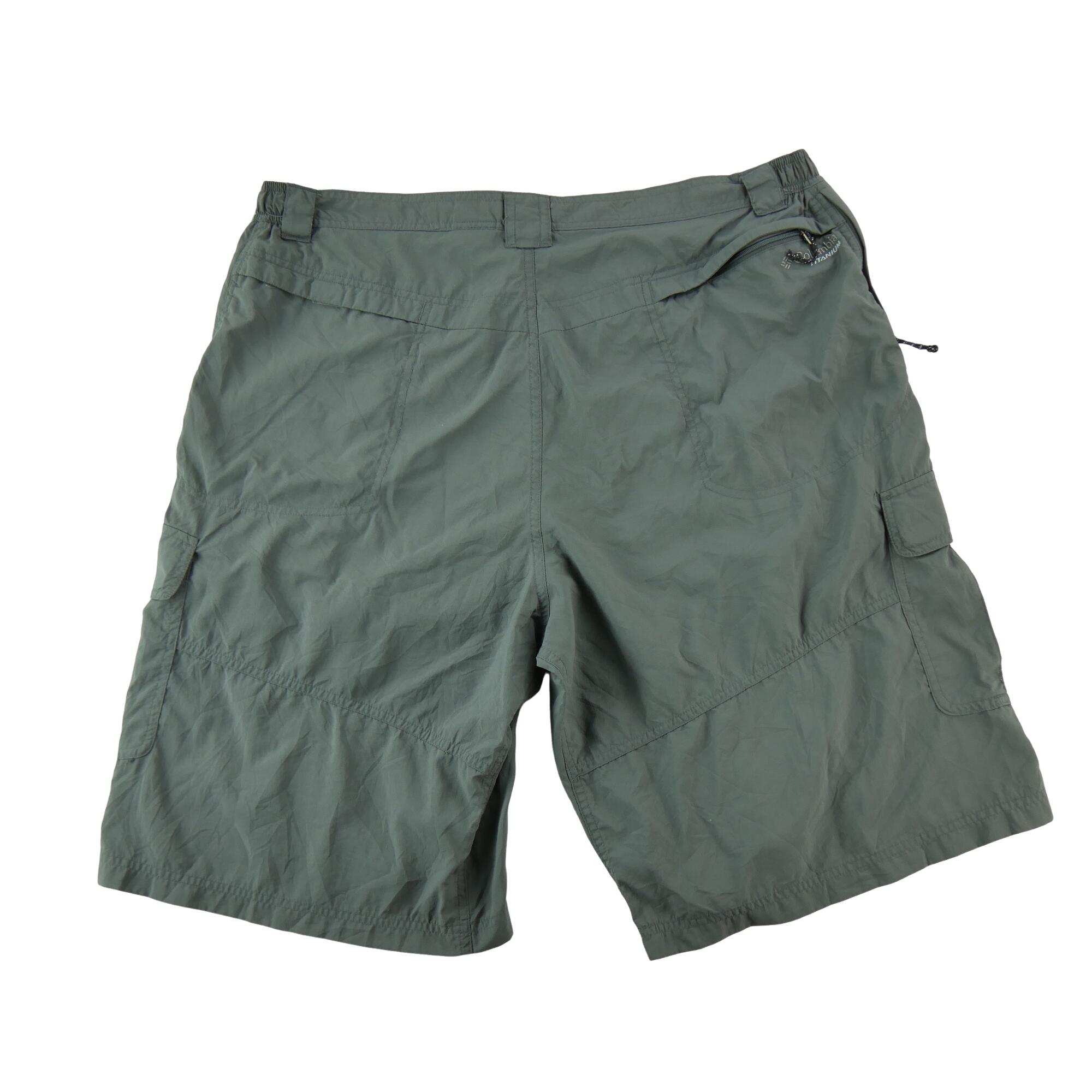 Segunda vida - Columbia Calção Masculino Cargo Titanium - Em muito bom estado 2/6