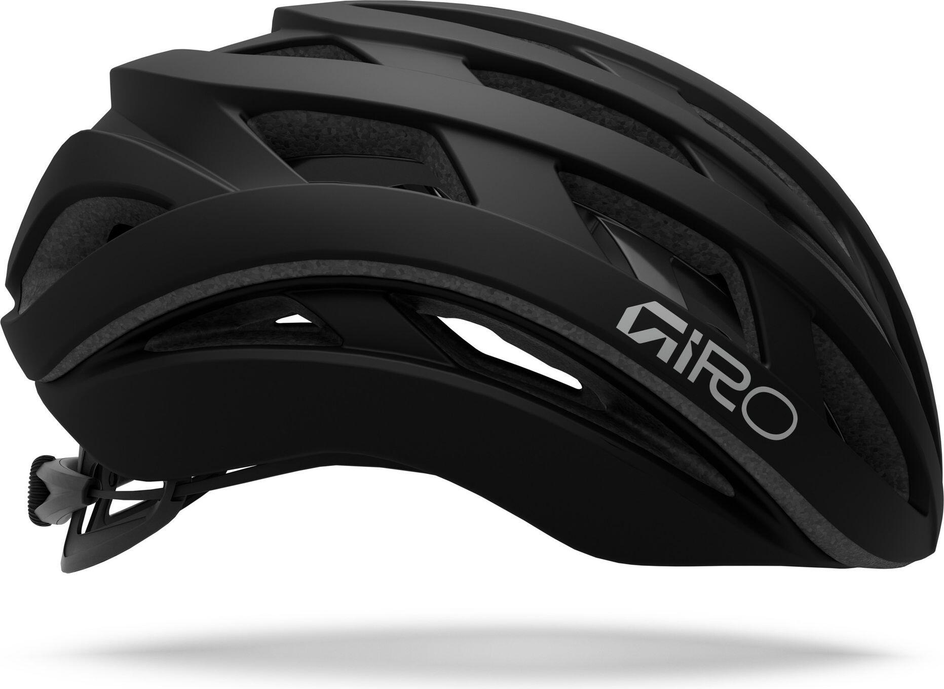 Casque Route Giro Helios Spherical Noir 3/4