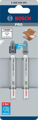 Bosch accessoires pro laminate clean t101bif decoupeerzaagblad - 83 mm - 2-delig