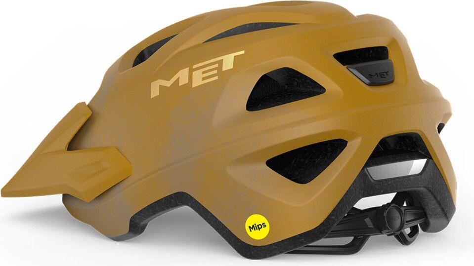 Met Echo Mips Beige Mat Helmet 3/4