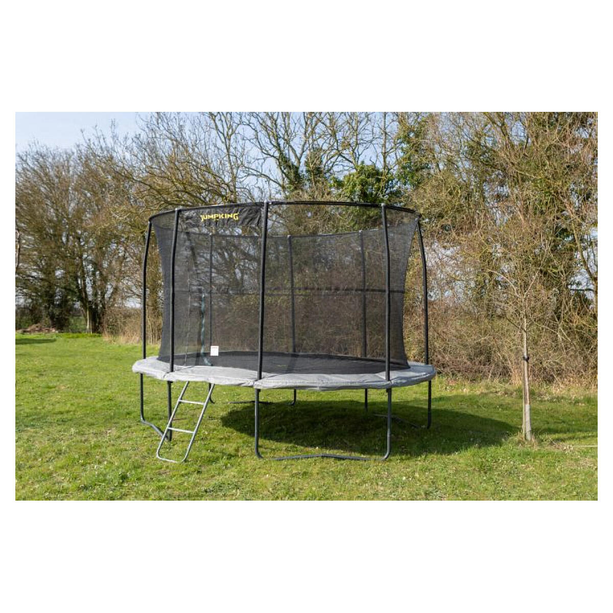 Trampoline ovale Combo Pro V3 274 x 396 cm avec filet 2/2