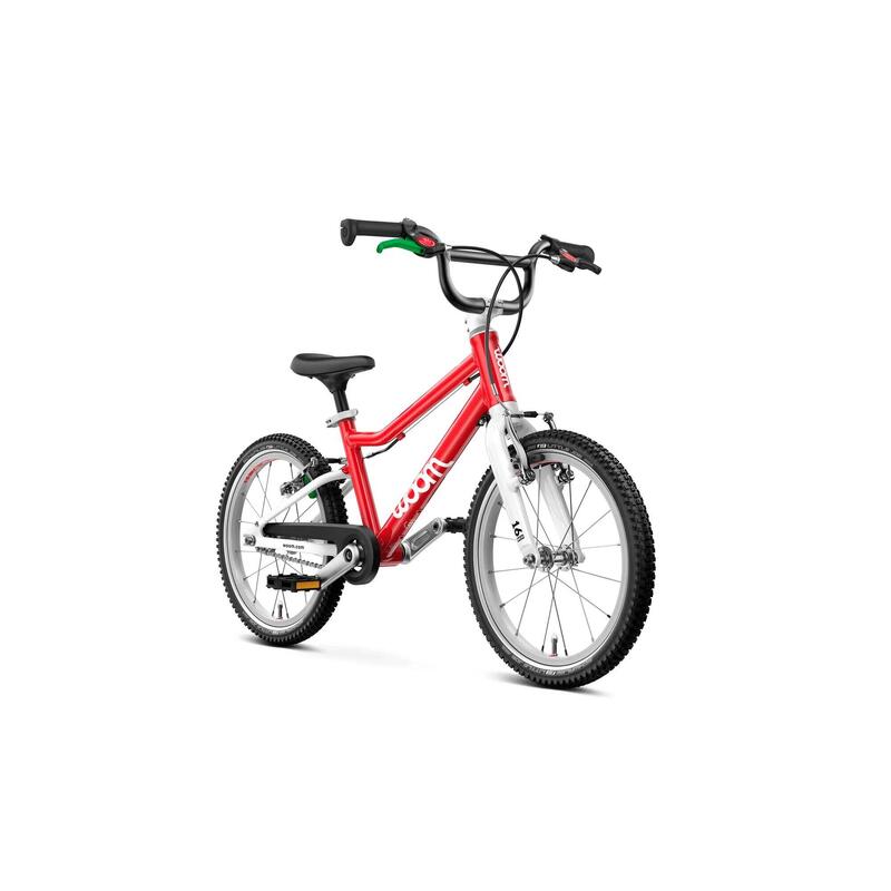 Bicicletă copii Woom 3 Go, roți 16" roșu