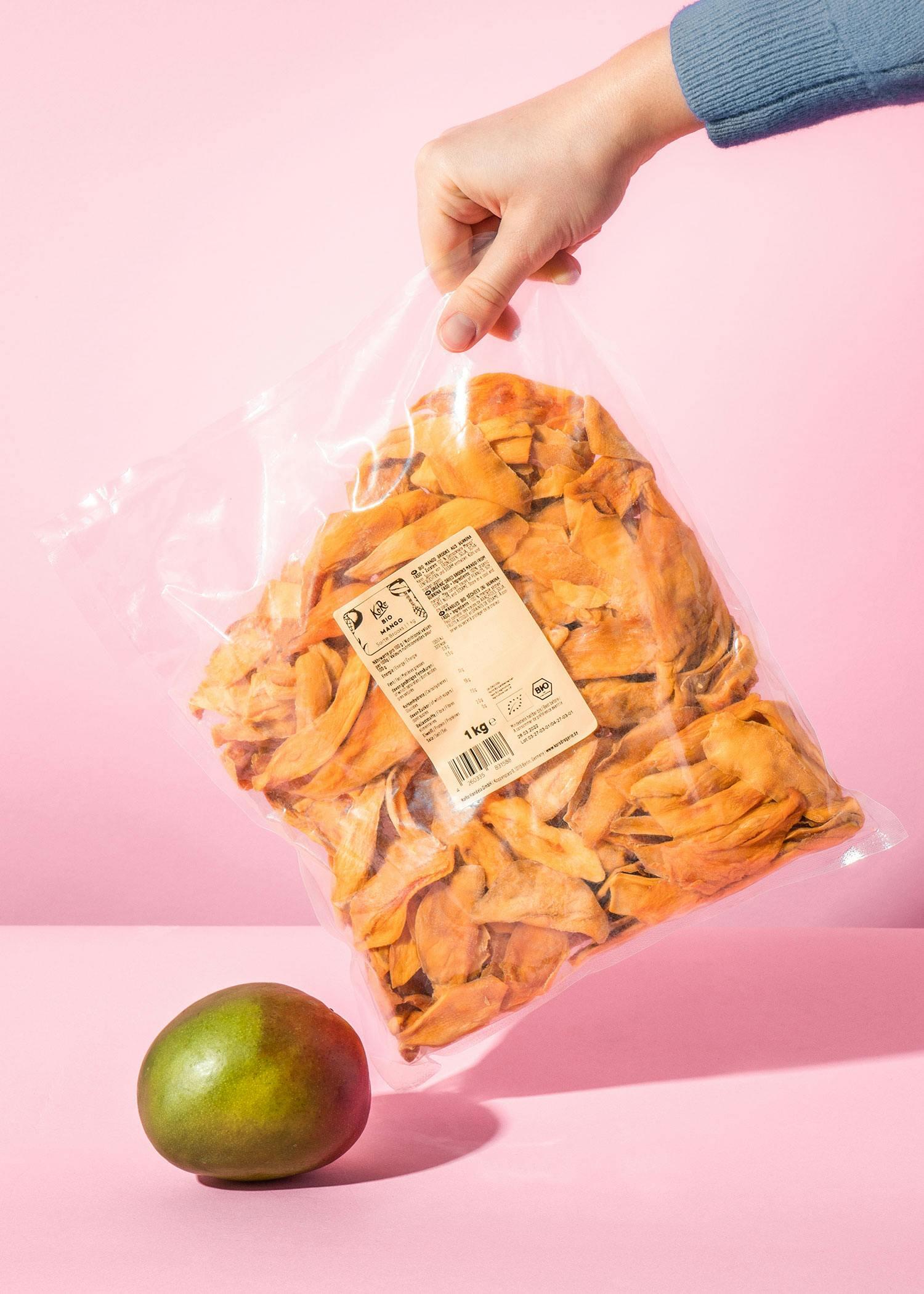 Mango Brooks essiccato a strisce bio | 1 kg 6/7