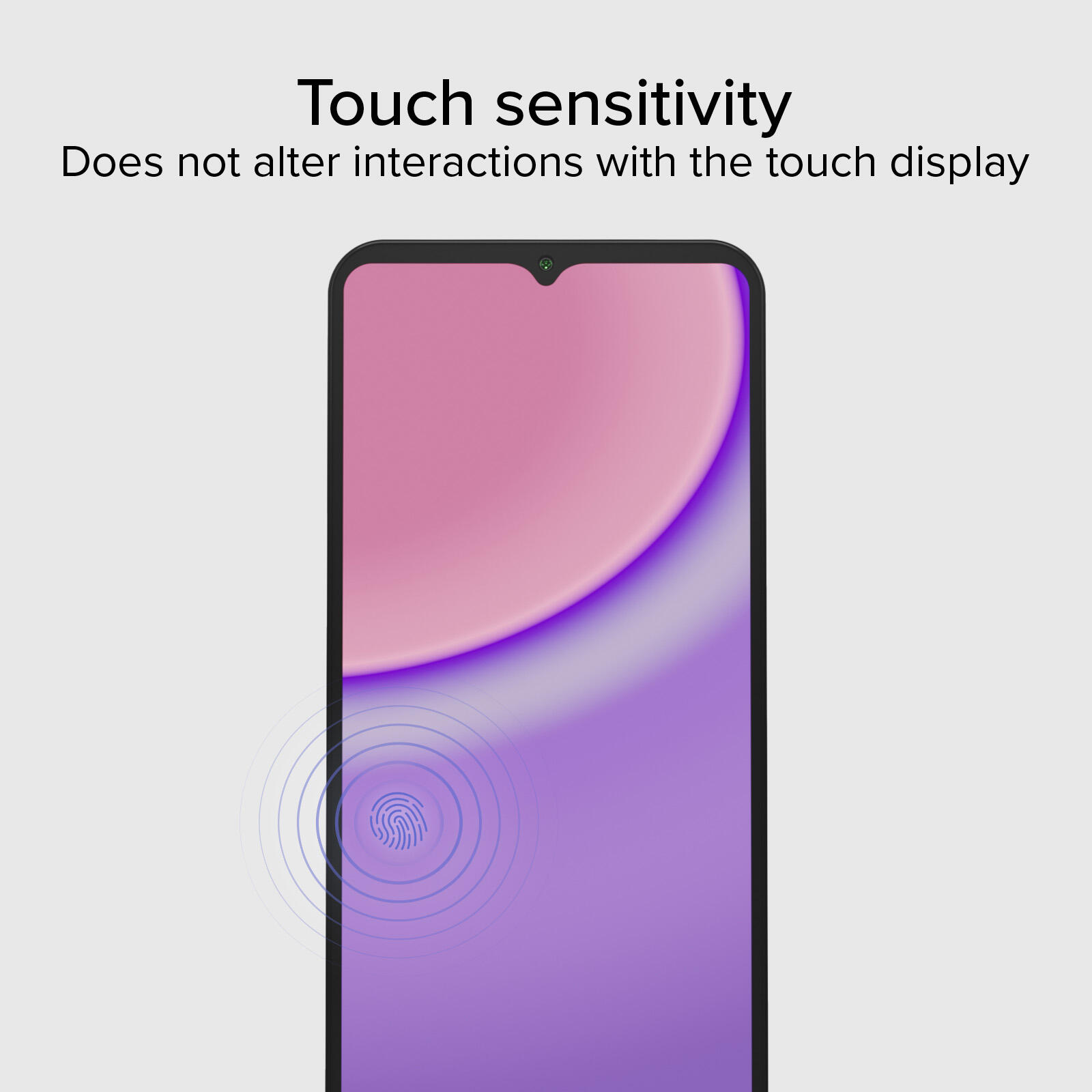 Protection d'écran en verre Full Cover Privacy pour Samsung A15 7/7