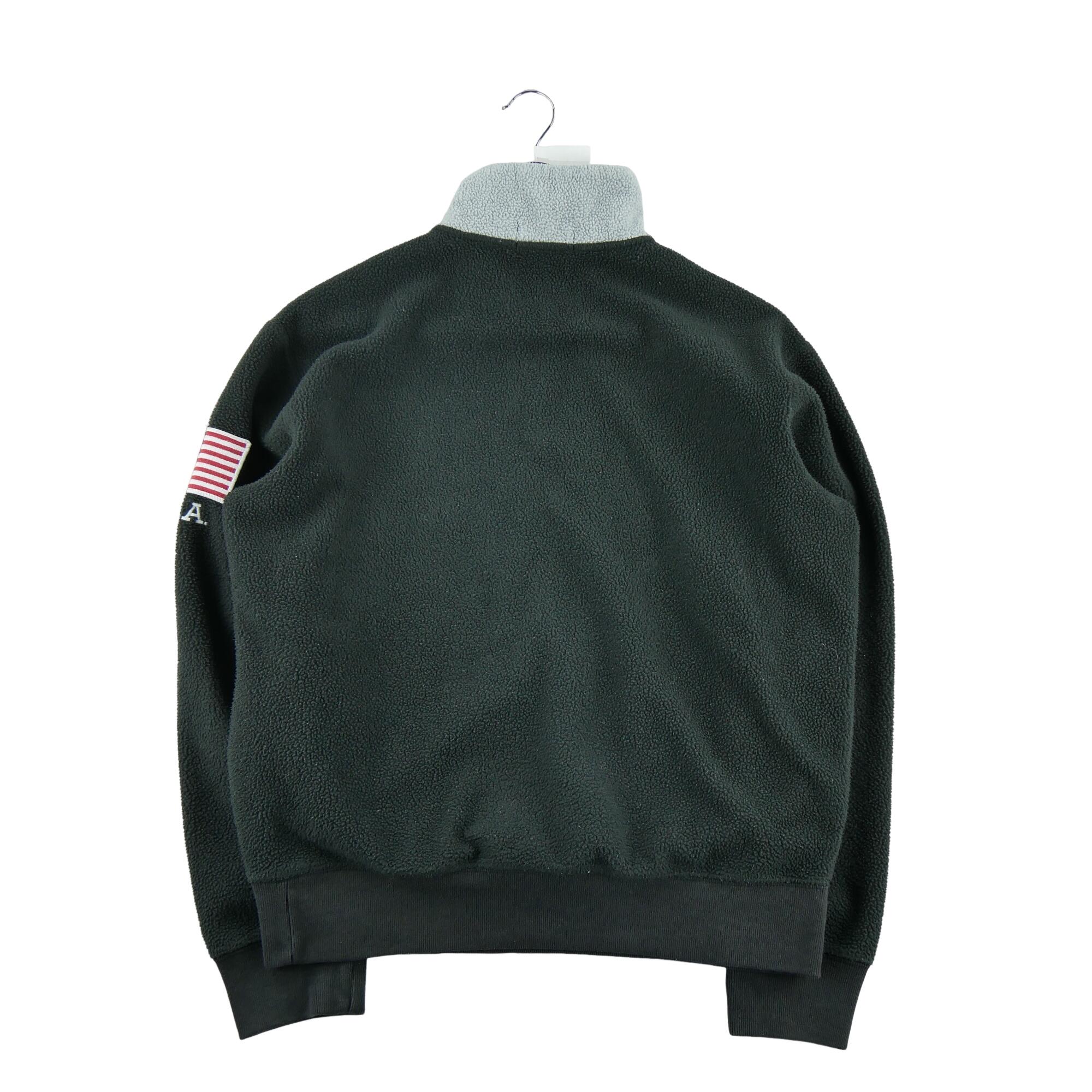 Polo Ralph Lauren Herren Fleecepullover USA Flagge schwarz 2/7