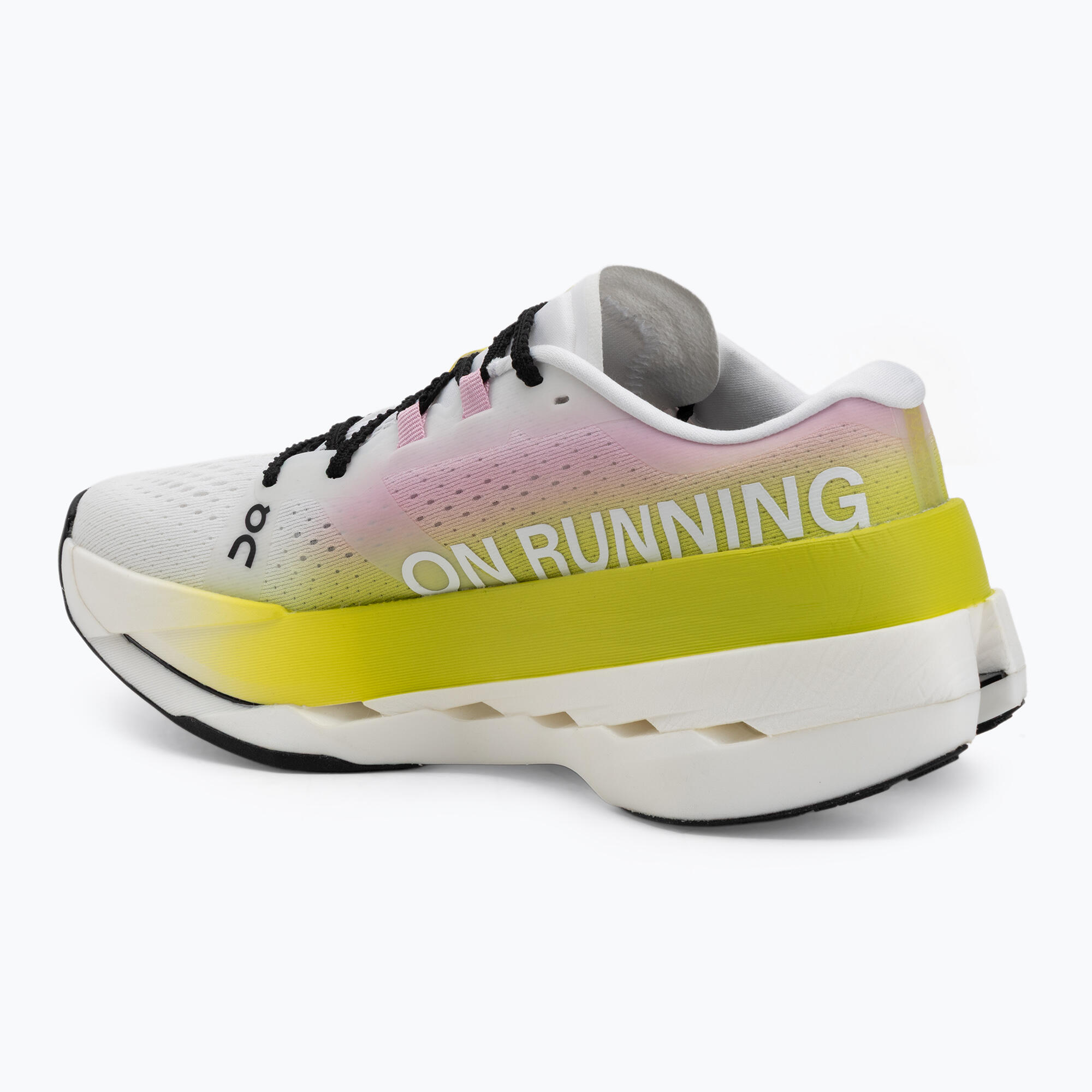 Buty do biegania damskie On Cloudboom Max lime/raspberry 3/7