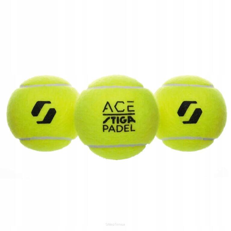 Piłki do padla Stiga Premium Ace Padel x3 2/2