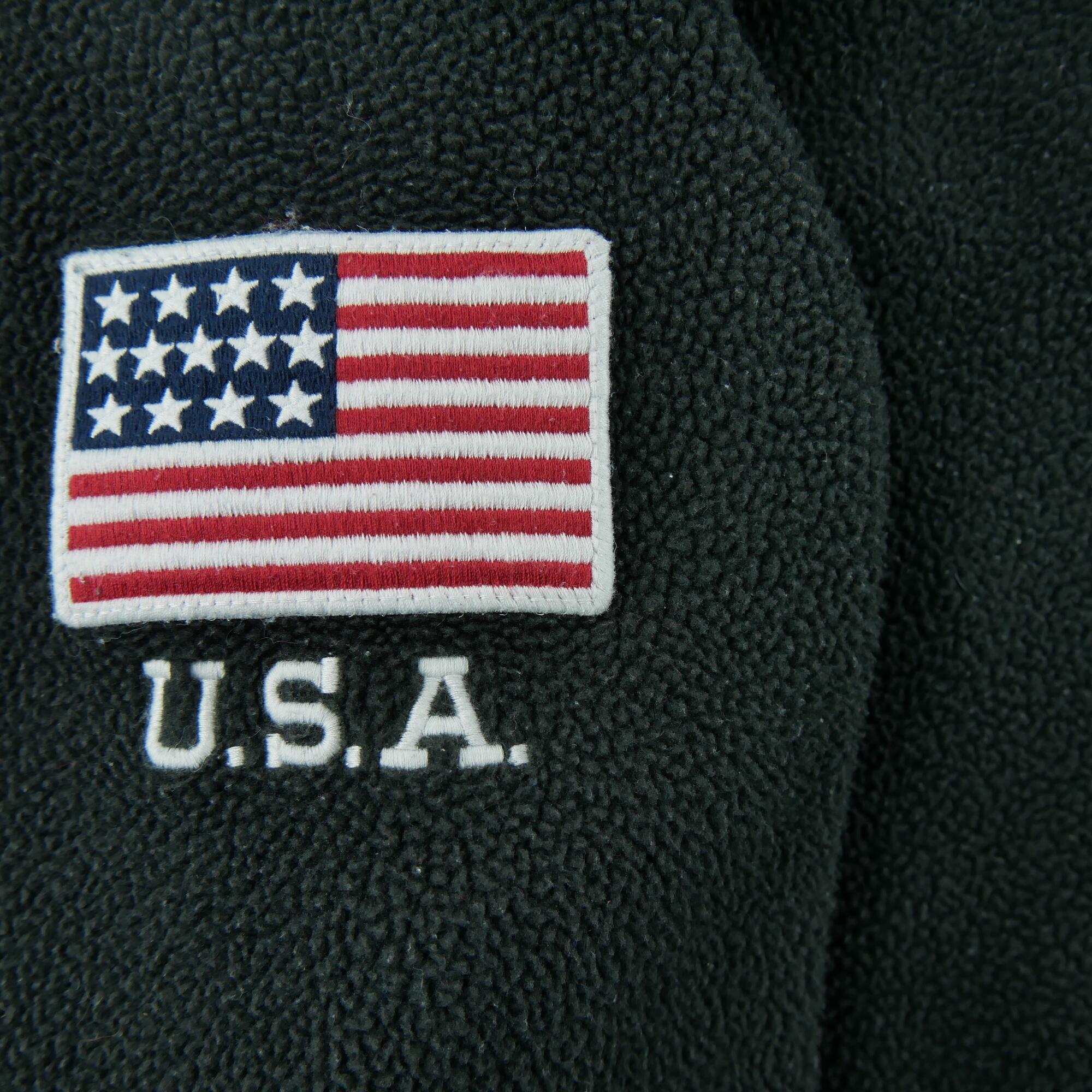 Polo Ralph Lauren Herren Fleecepullover USA Flagge schwarz 6/7