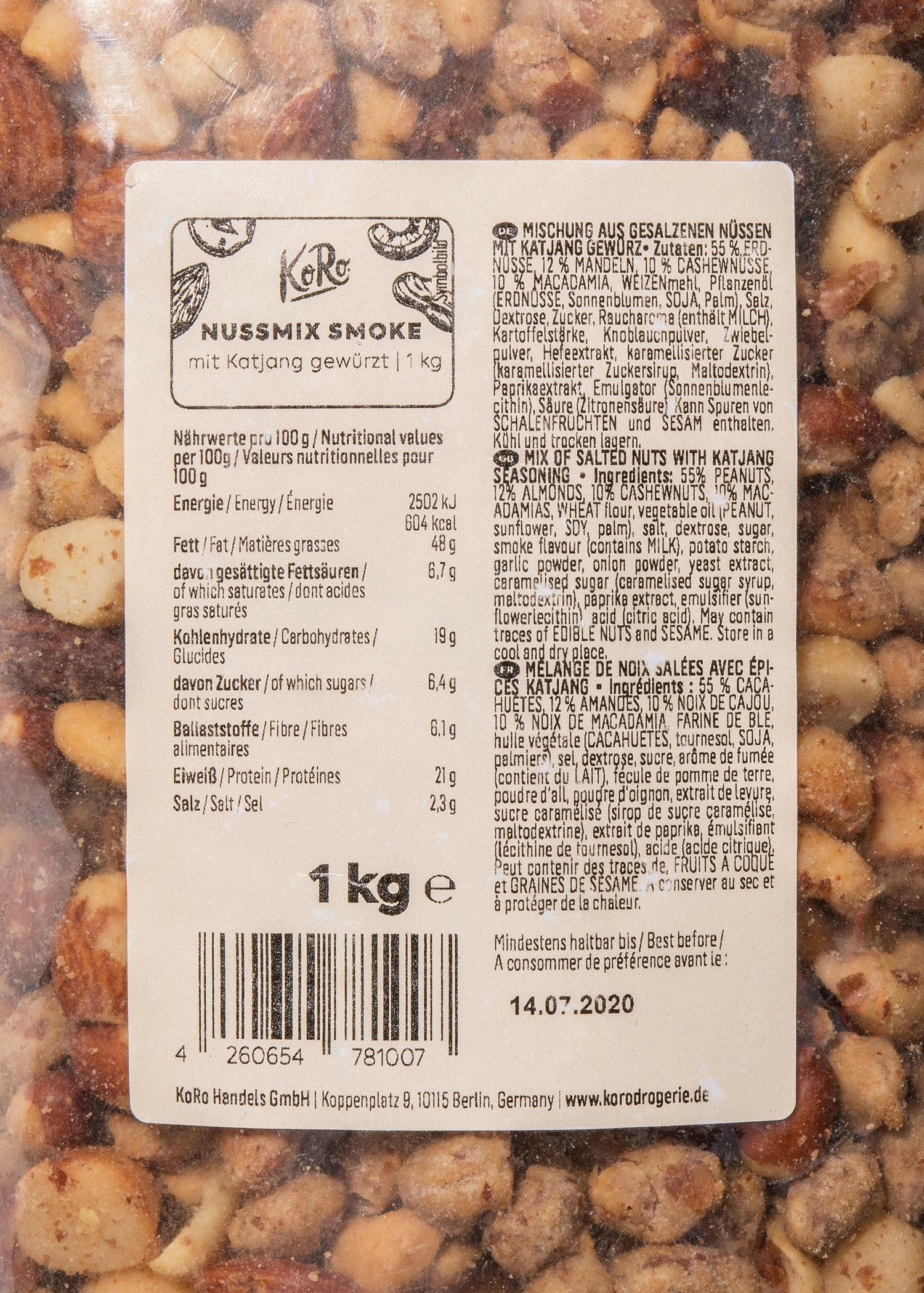 Mix di frutta secca affumicata | 1 kg 4/6