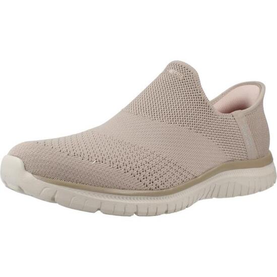 Buty SKECHERS SLIP-INS VIRTUE - SLEEK Jasnobrązowy
