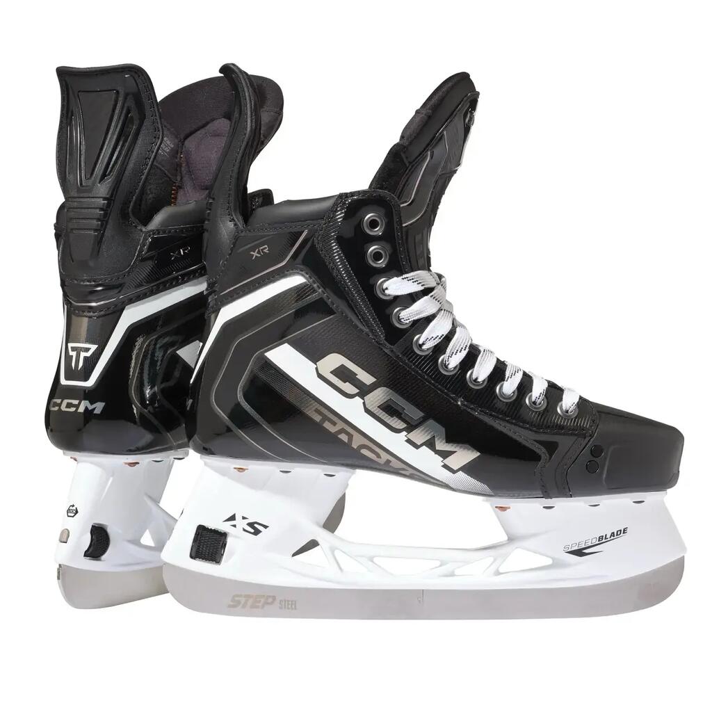 CCM Tacks XR Senior black adult Ice Hockey Skates – WIDE