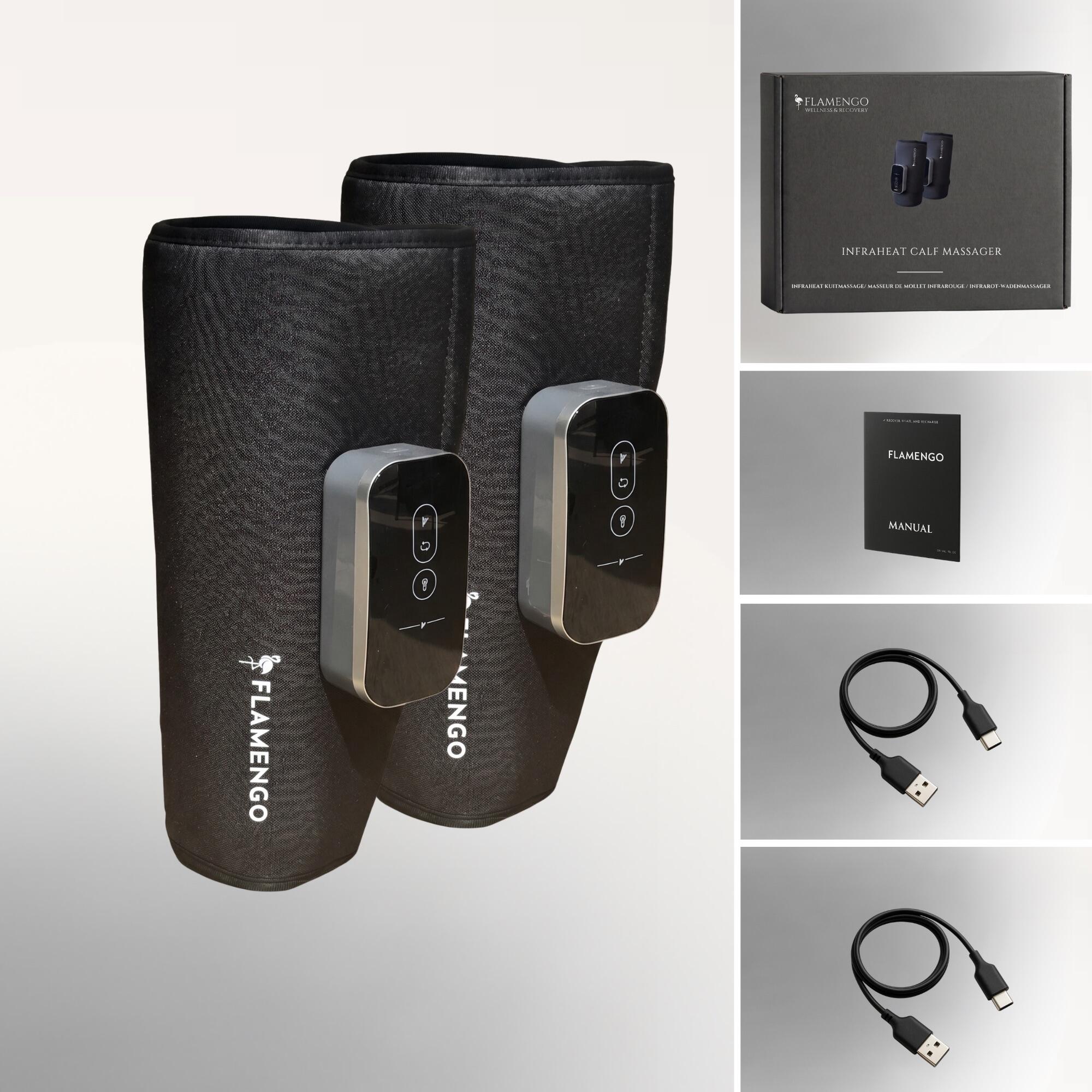 Flamengo® Infraheat Massage Mollets Compression & Infrarouge 6/6