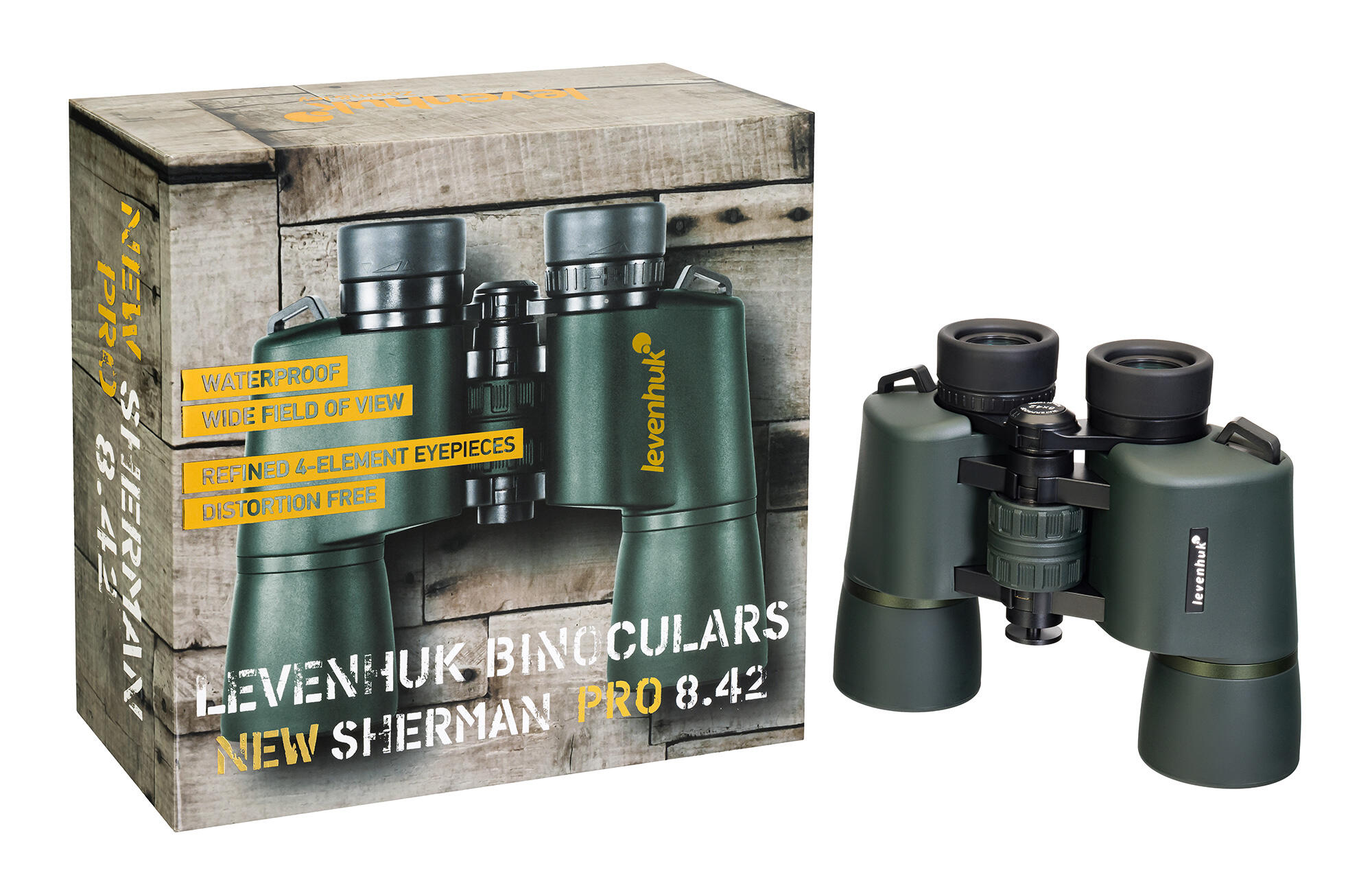 Jumelles Levenhuk New Sherman PRO 8x42 5/7