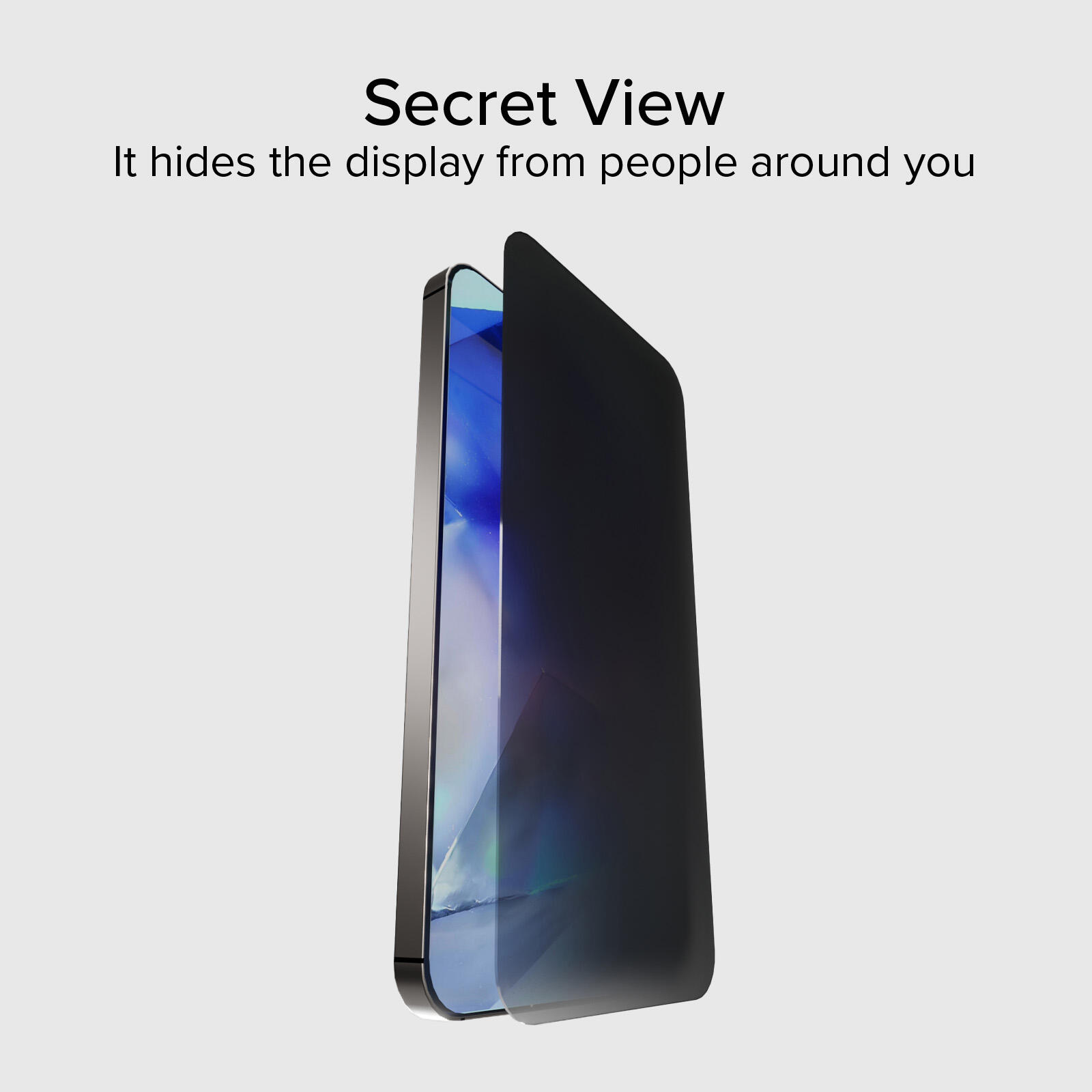 Protection d'écran en verre Full Cover Privacy pour Samsung S24+ 2/7