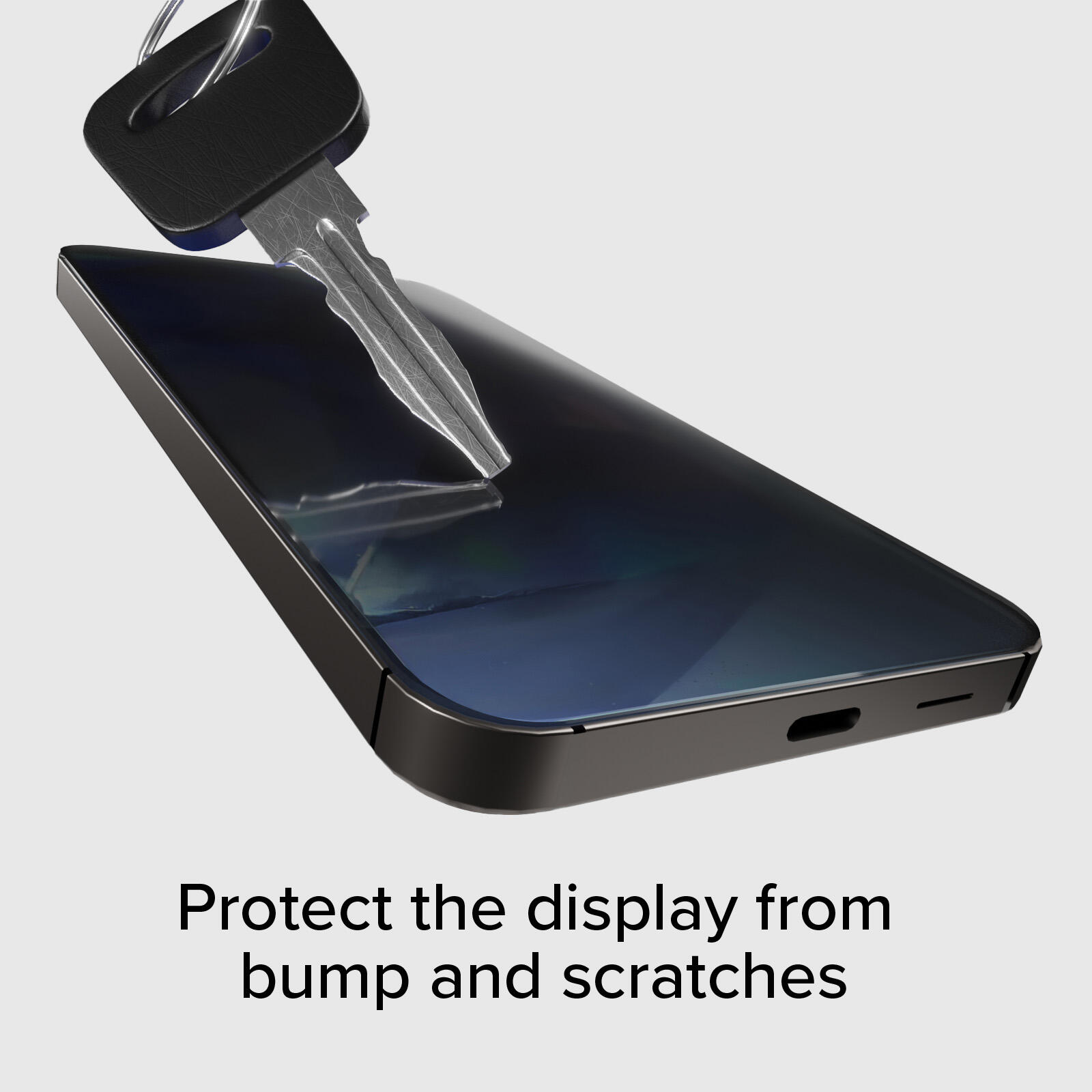 Protection d'écran en verre Full Cover Privacy pour Samsung S24+ 5/7
