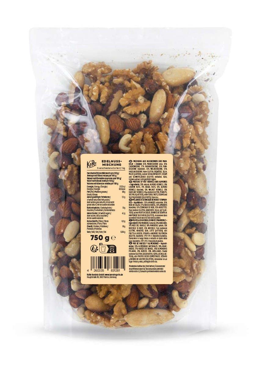 Mélange de noix Premium 1 kg 1/6