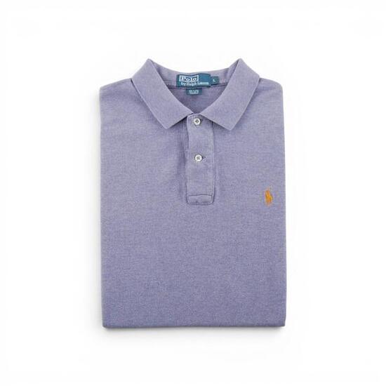 Second hand - Polo uomo maniche corte Polo Ralph Lauren viola - Stato buono