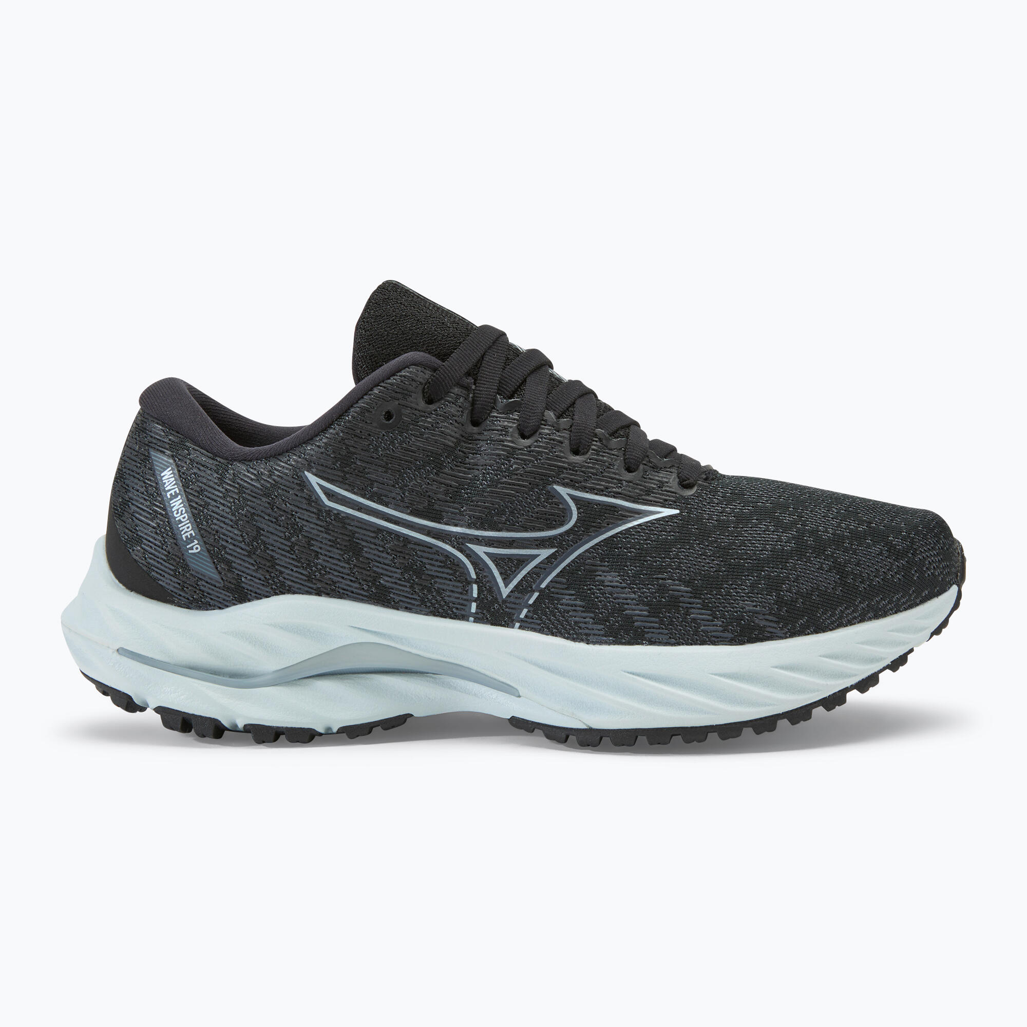 Buty do biegania damskie Mizuno Wave Inspire 19 W black/ silver/ snowcrest 2/7