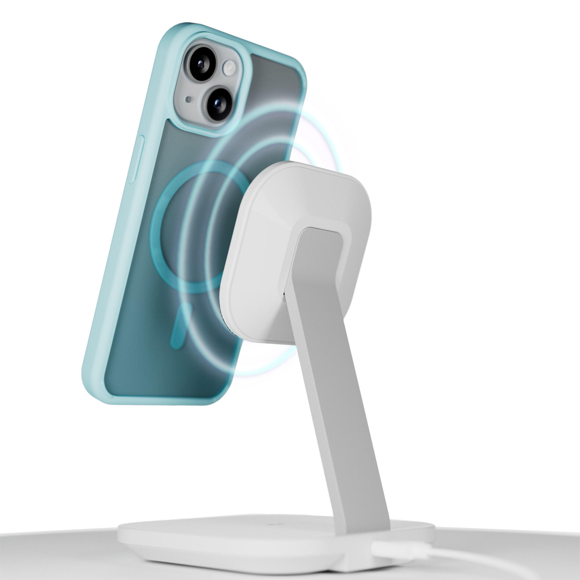 Coque dégradé de couleurs pour iPhone 15 3/7