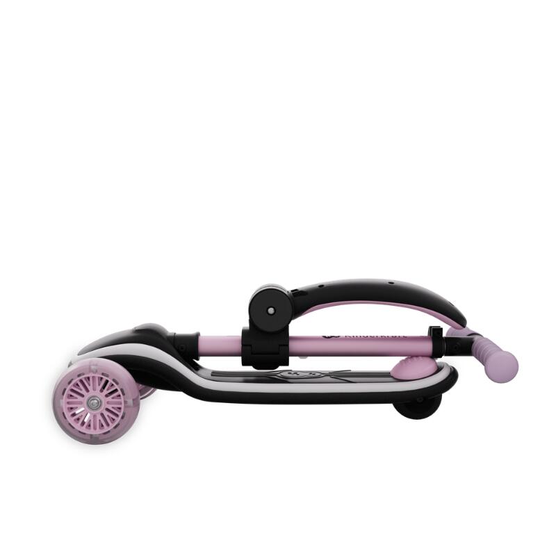 Trotinetă  Kinderkraft RAKET UP, 3 Roți LED, cu șezut, PINK