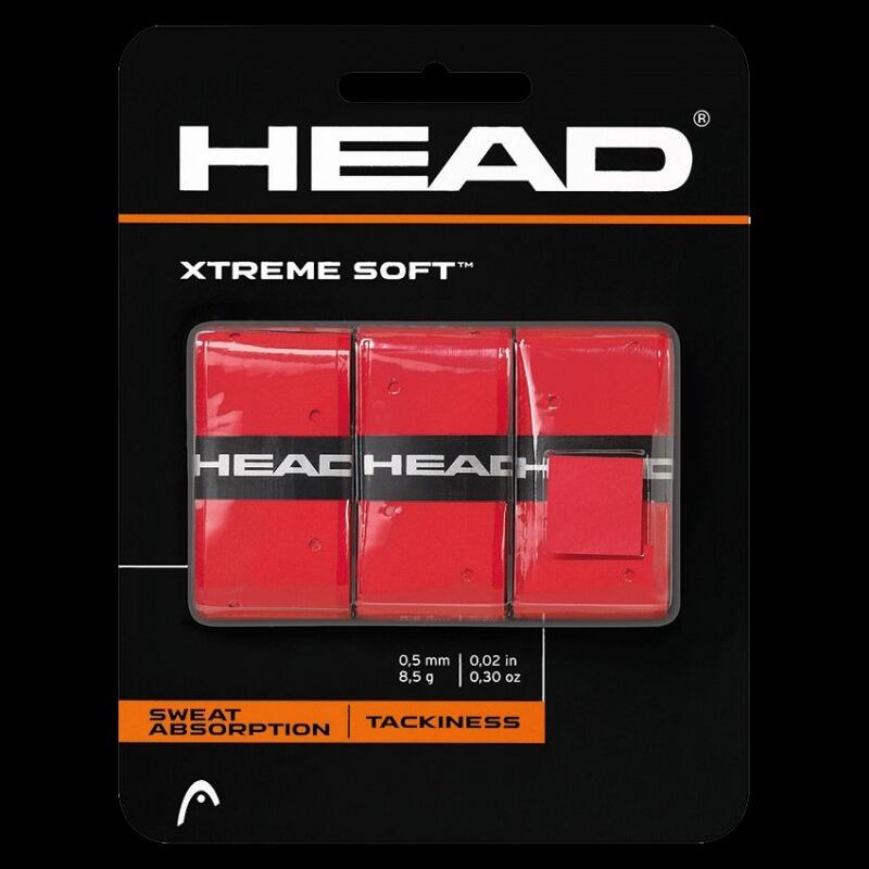 HEAD Xtreme Soft Overgrip Rood - extra demping 1/1
