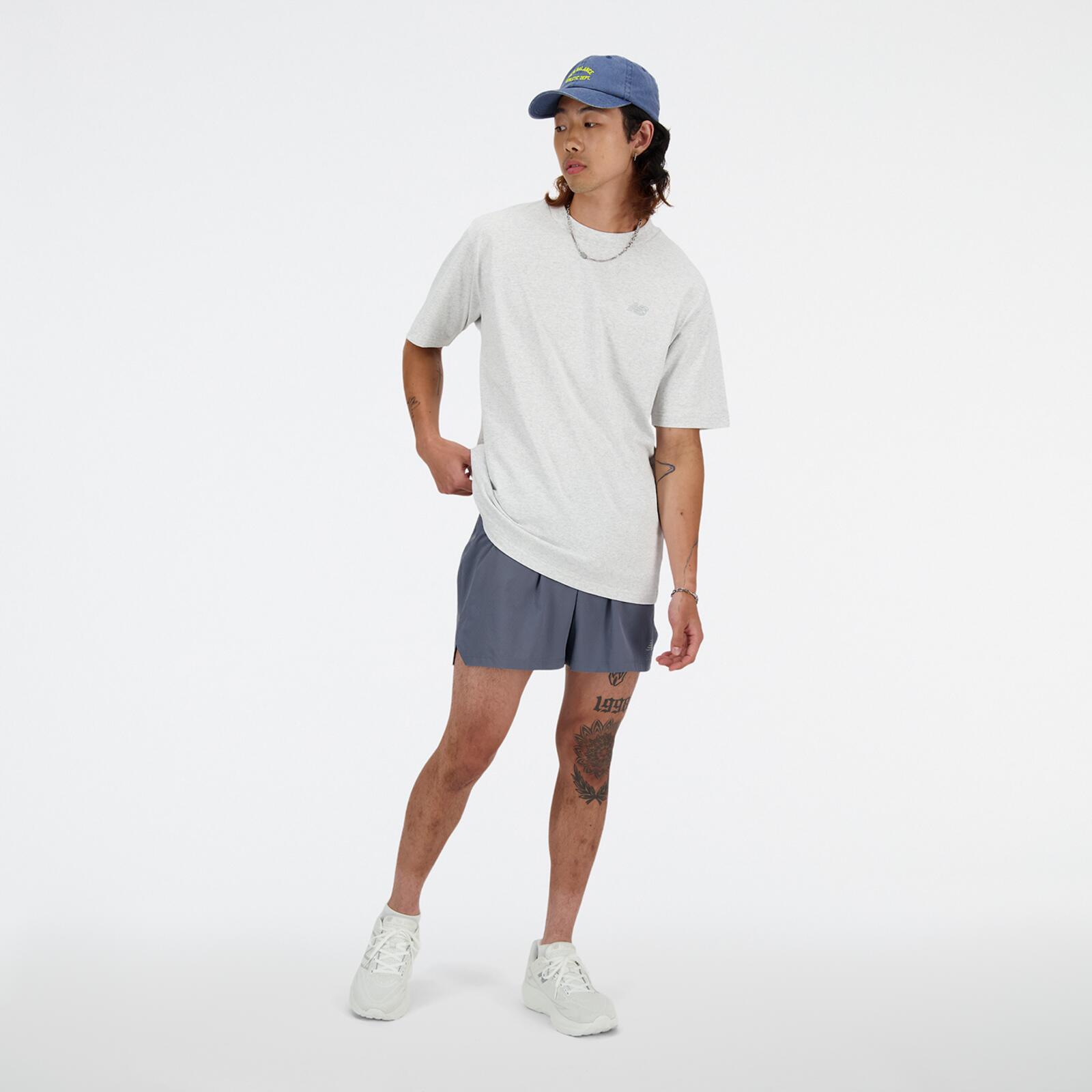 1282 New Balance NB Athletics Cotton T-Shirt, grigio ardesia, XL 7/7